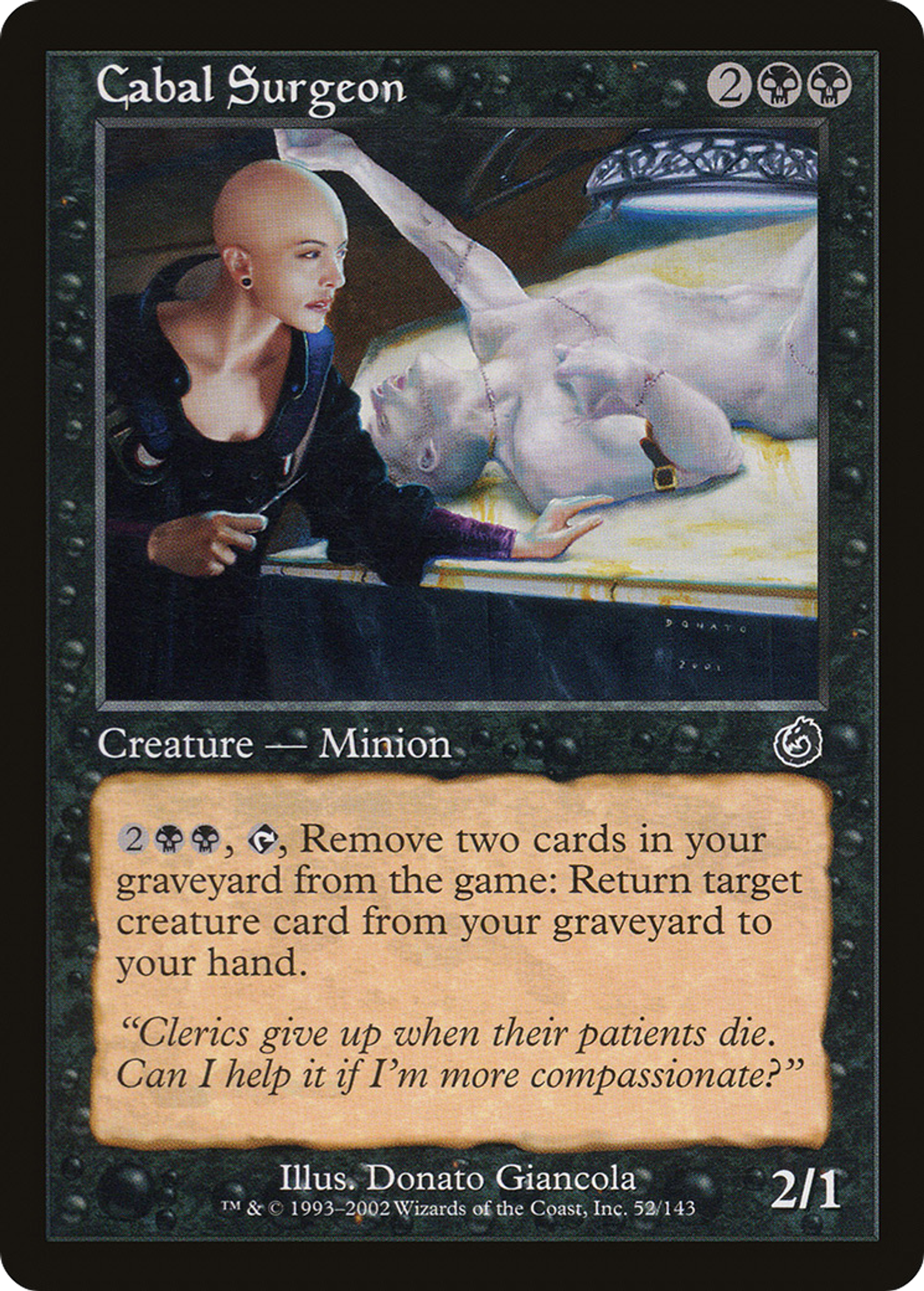 Cabal Surgeon — Torment — Magic: The Gathering