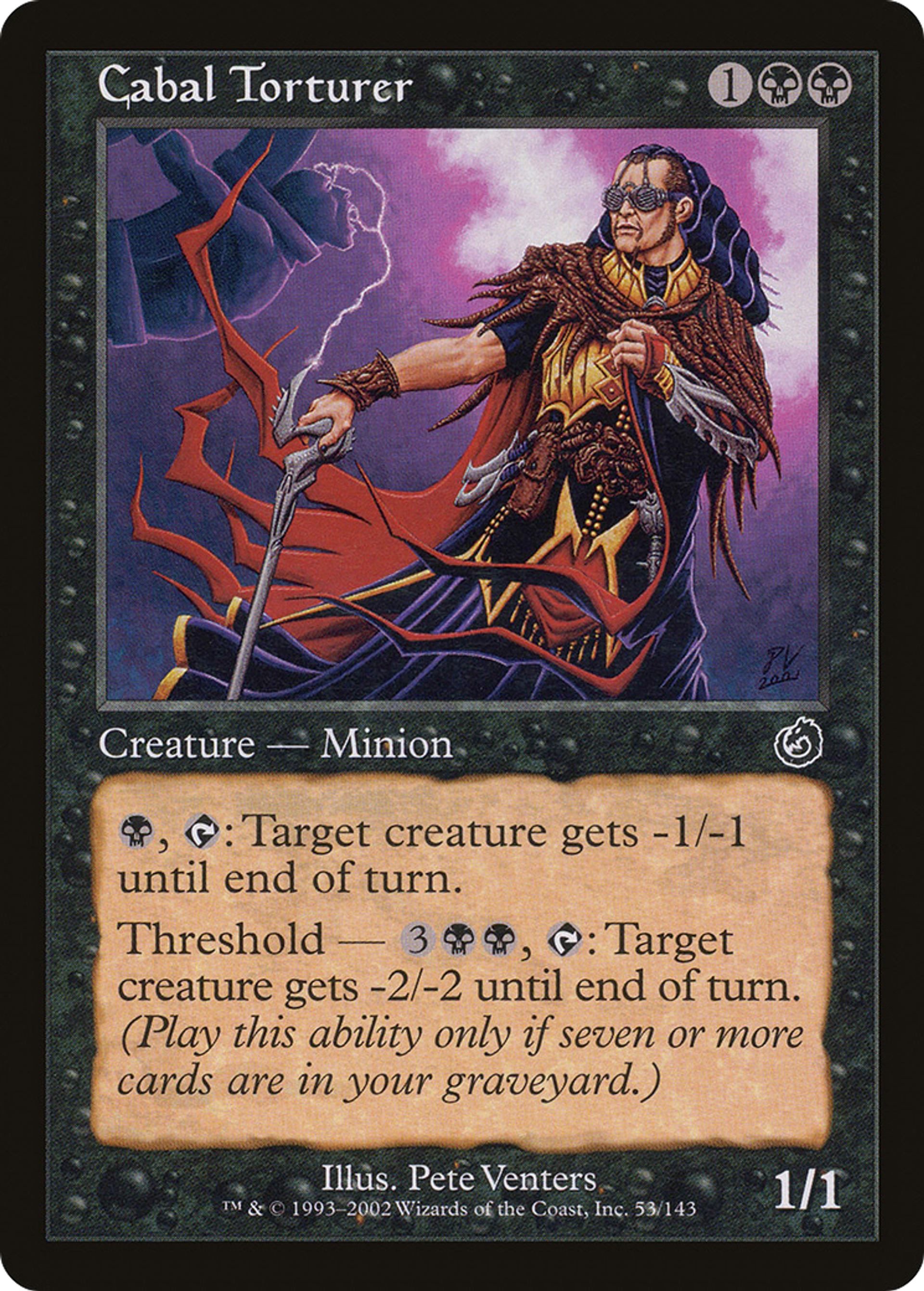 Cabal Torturer — Torment — Magic: The Gathering