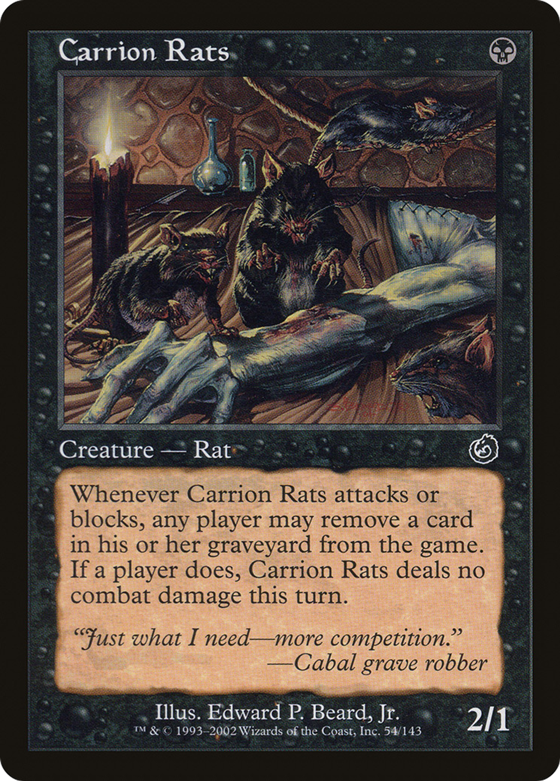 Carrion Rats — Torment — Magic: The Gathering