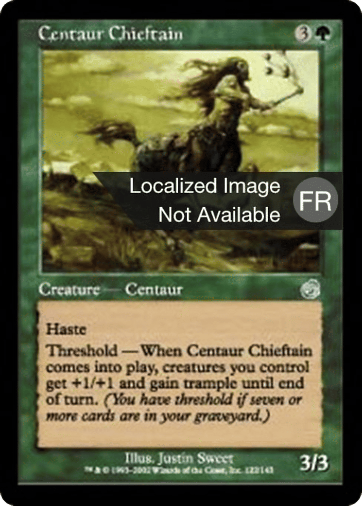 Chef de clan centaure — Torment — Magic: The Gathering