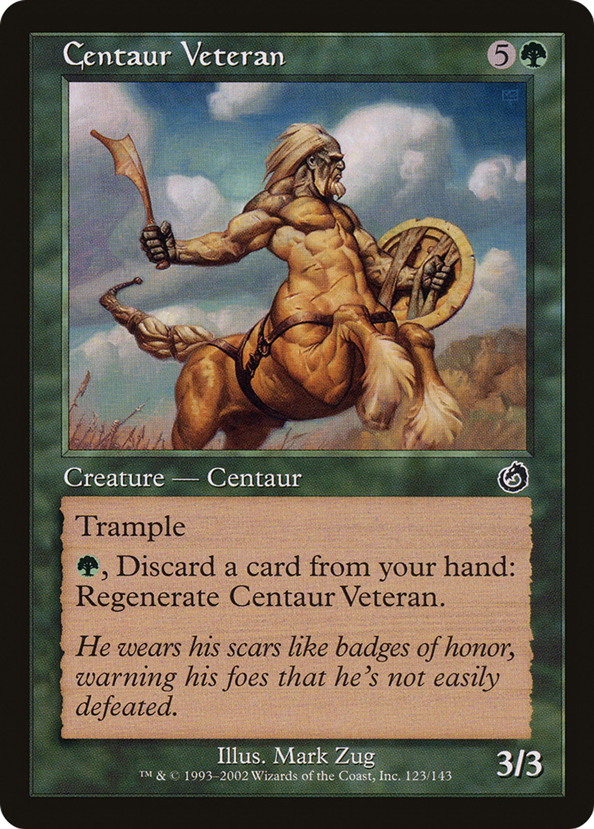 Centaur Veteran — Torment — Magic: The Gathering