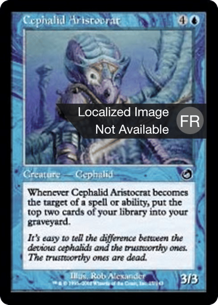 Aristocrate céphalide — Torment — Magic: The Gathering
