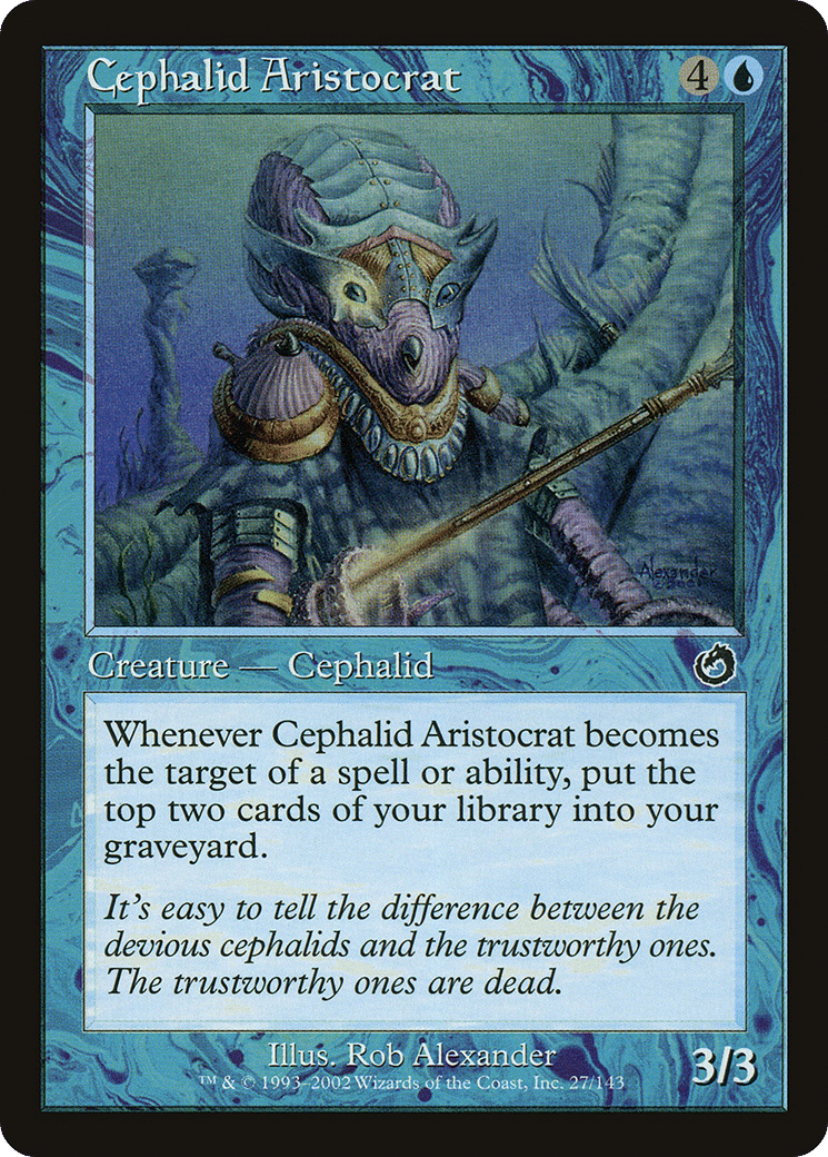 Cephalid Aristocrat — Torment — Magic: The Gathering