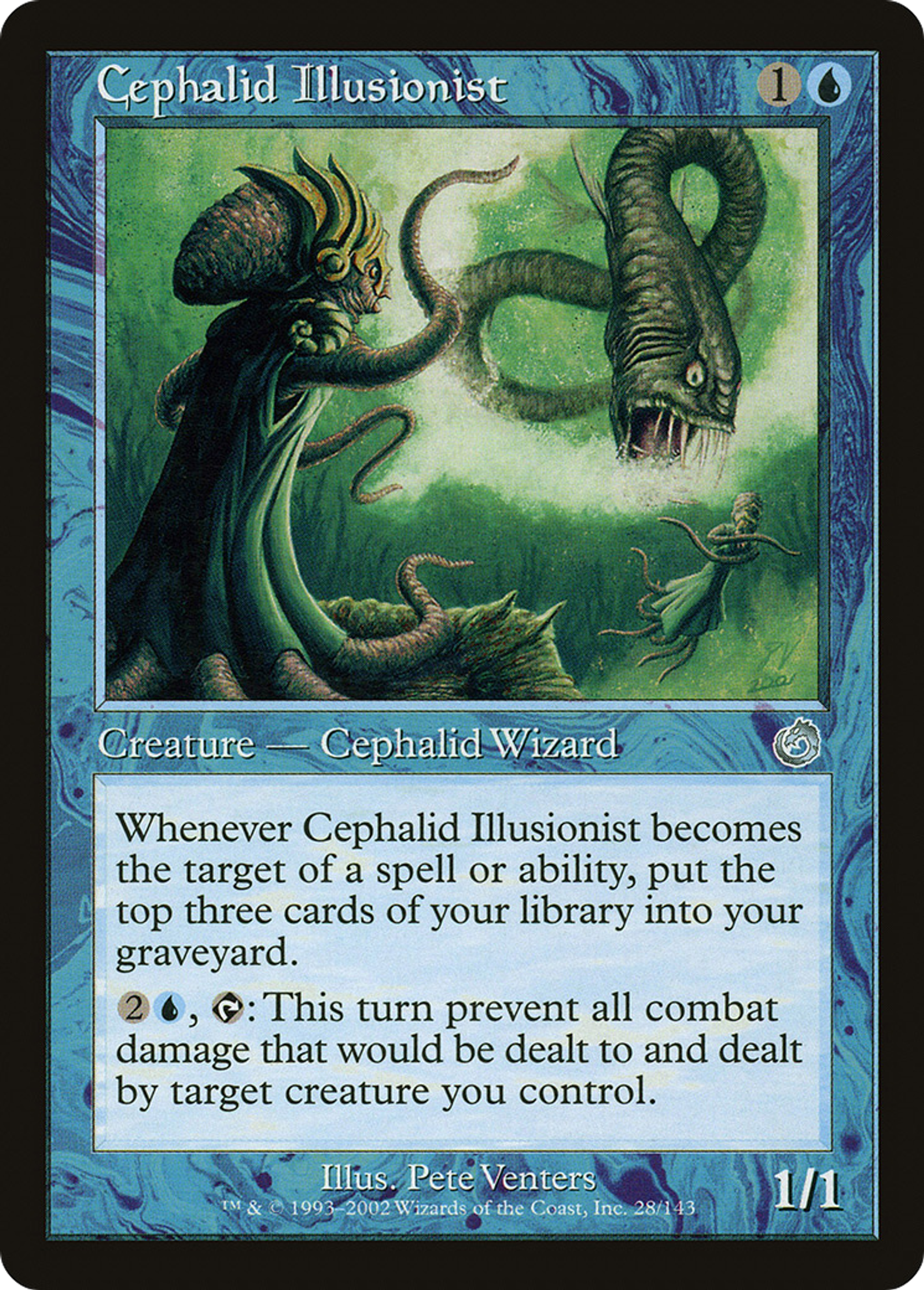 Cephalid Illusionist — Torment — Magic: The Gathering