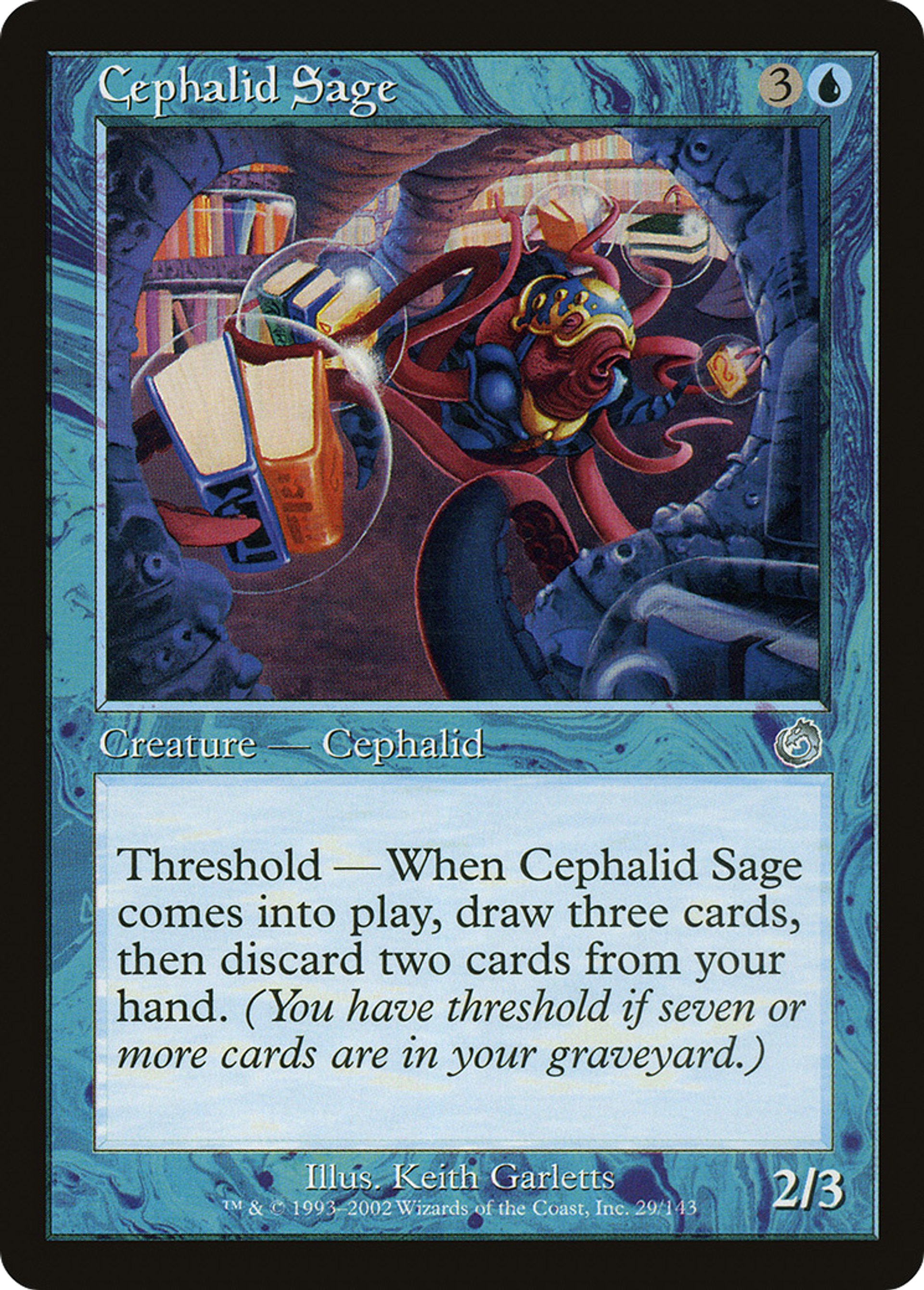 Cephalid Sage — Torment — Magic: The Gathering