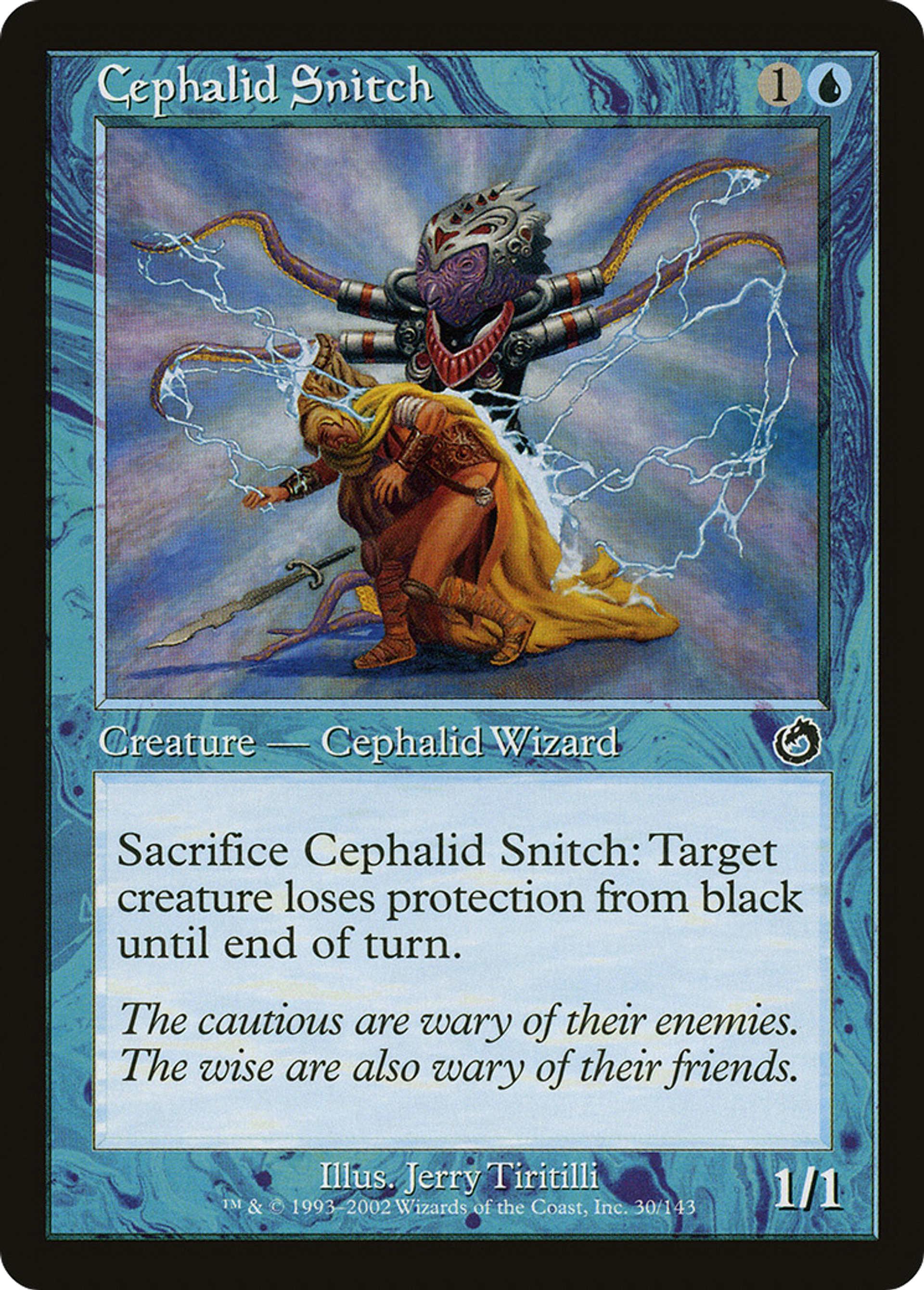 Cephalid Snitch — Torment — Magic: The Gathering