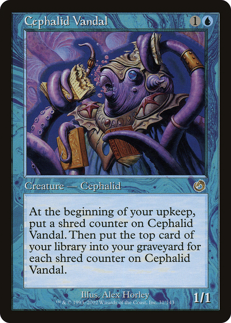 Cephalid Vandal — Torment — Magic: The Gathering
