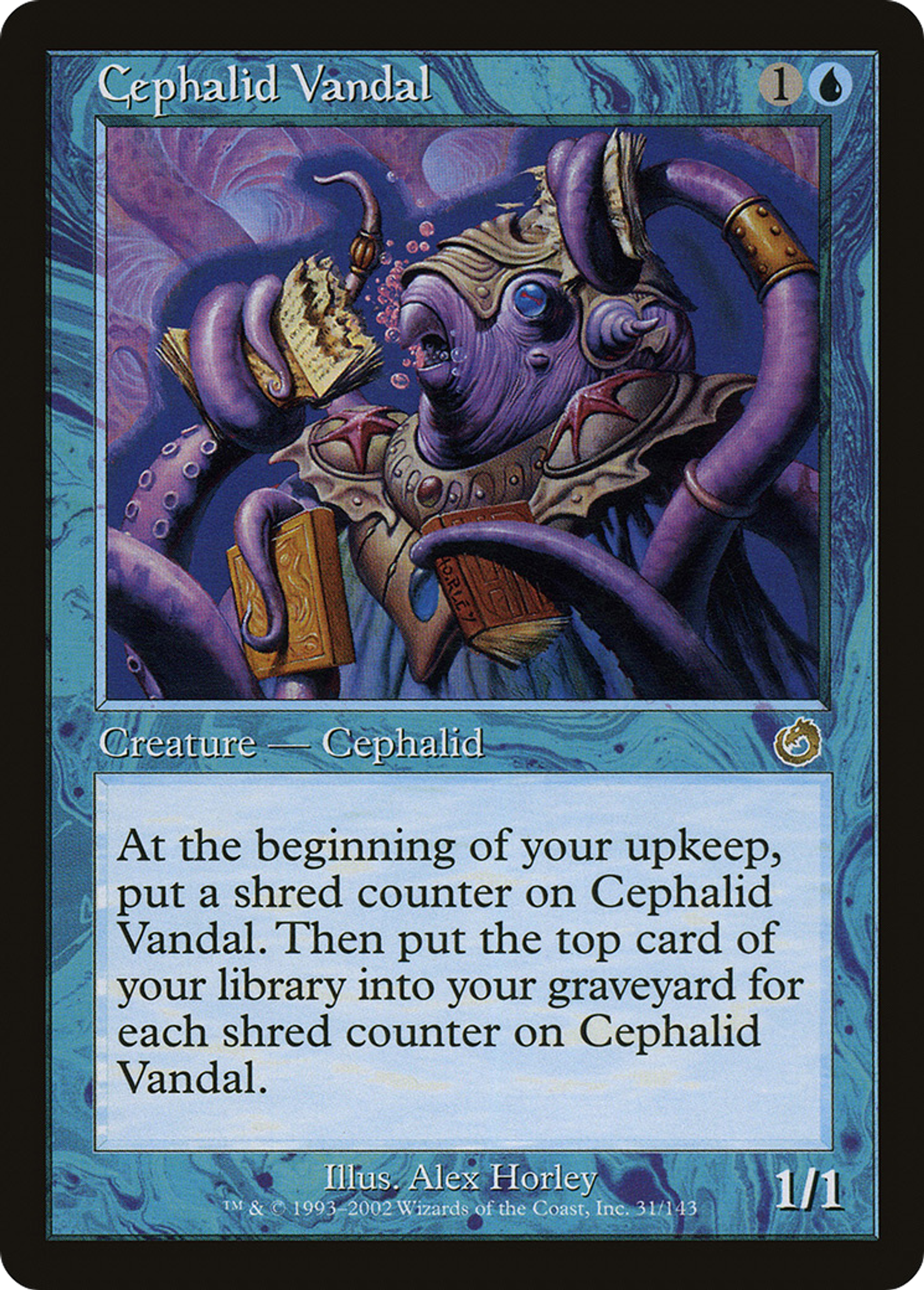 Cephalid Vandal — Torment — Magic: The Gathering