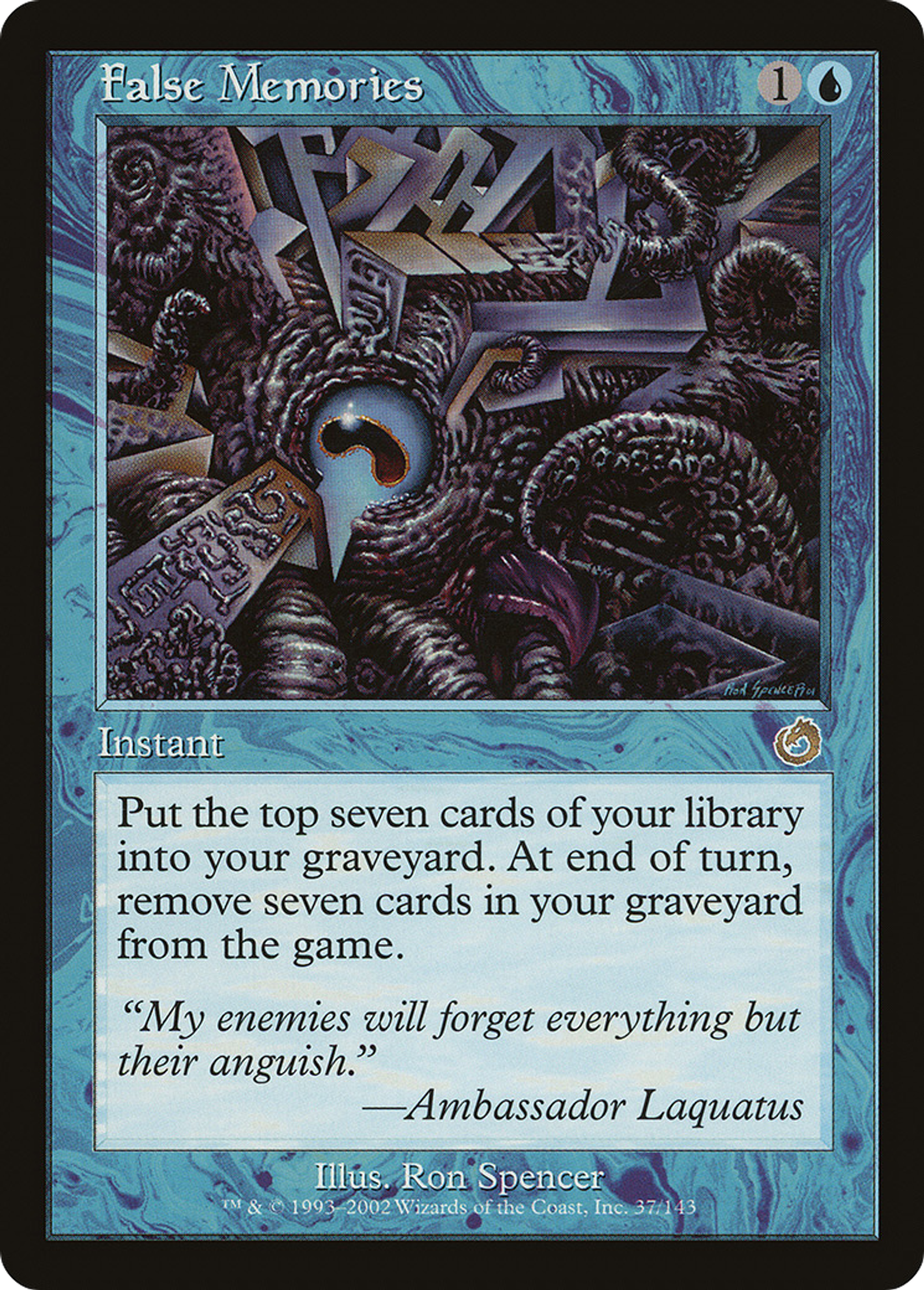 False Memories — Torment — Magic: The Gathering