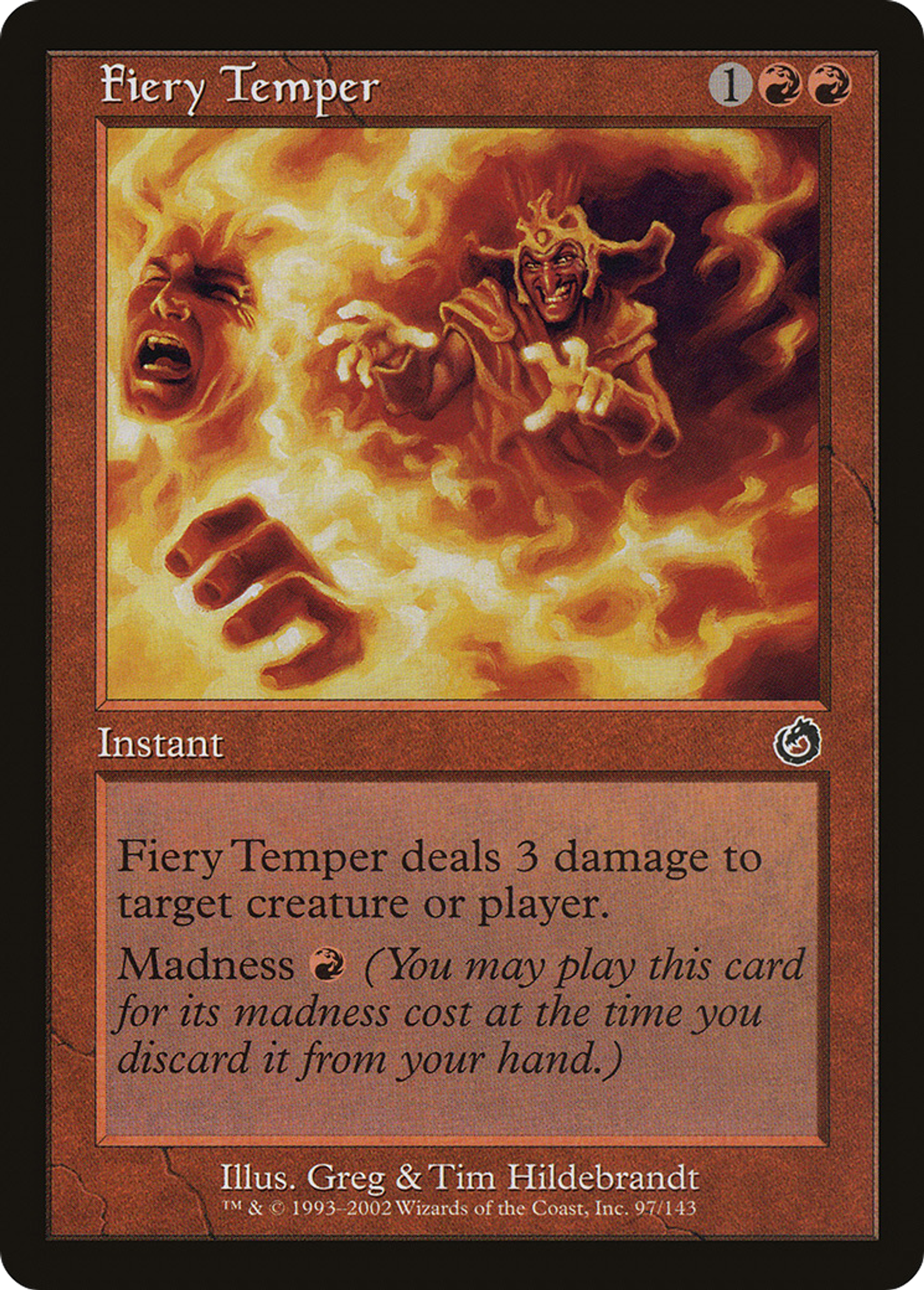 Fiery Temper — Torment — Magic: The Gathering
