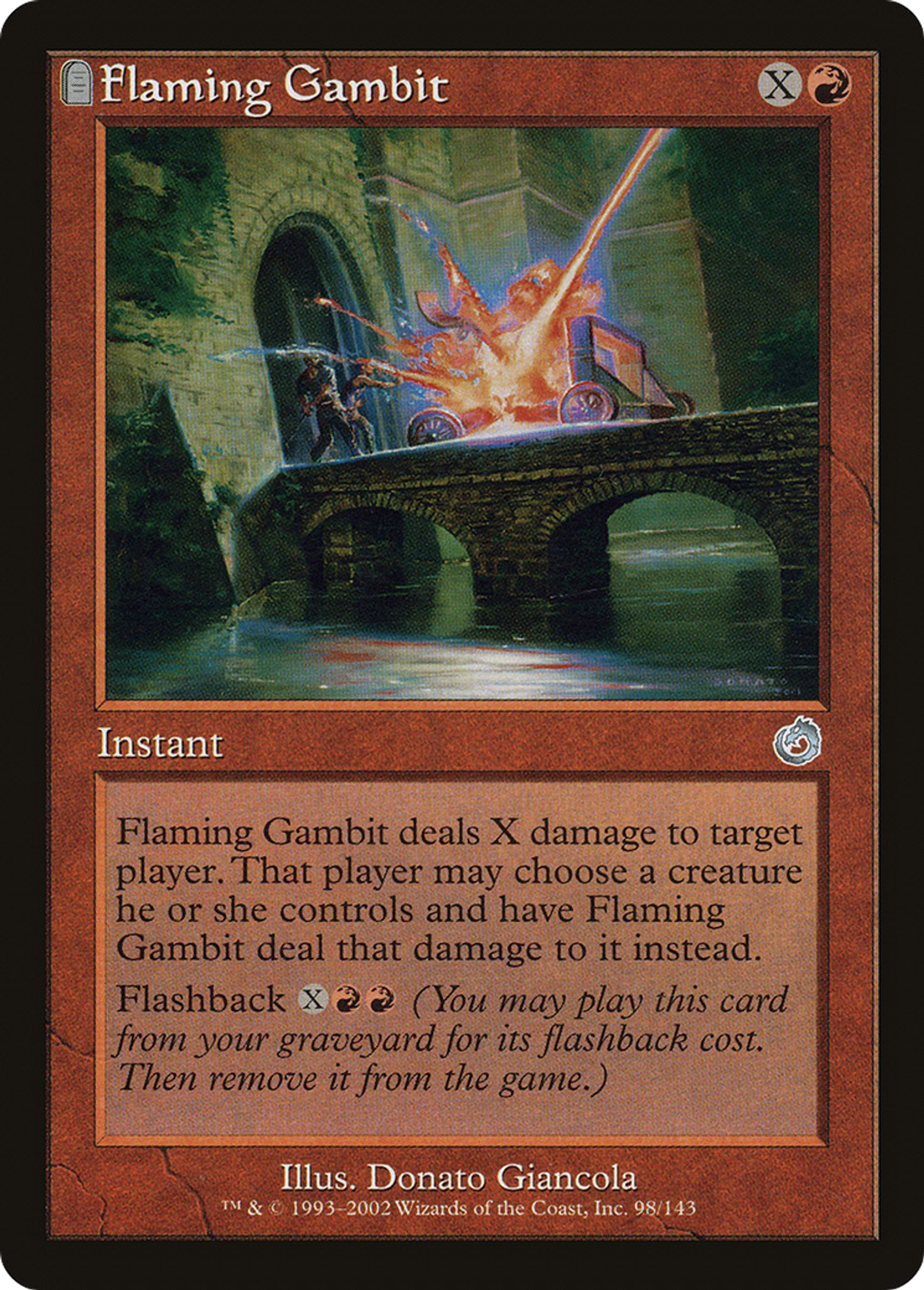 Flaming Gambit — Torment — Magic: The Gathering