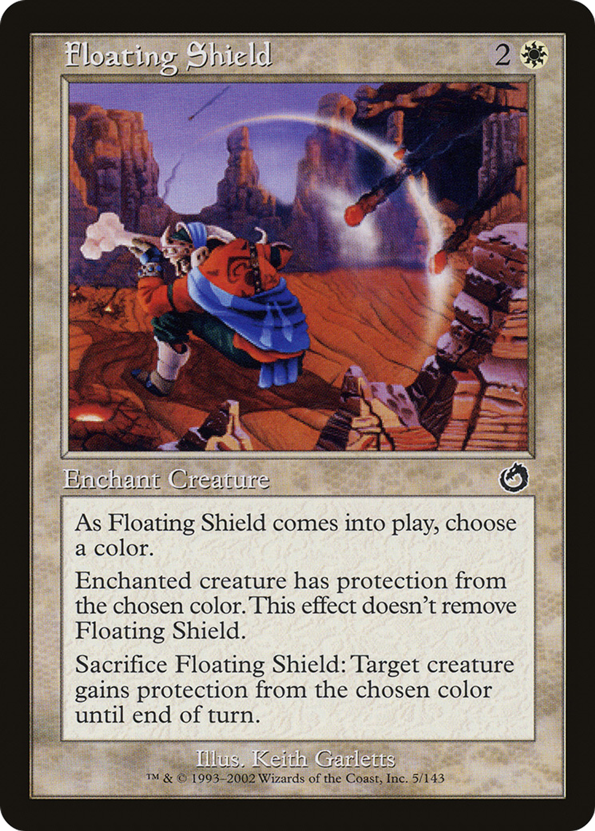 Bouclier flottant — Torment — Magic: The Gathering