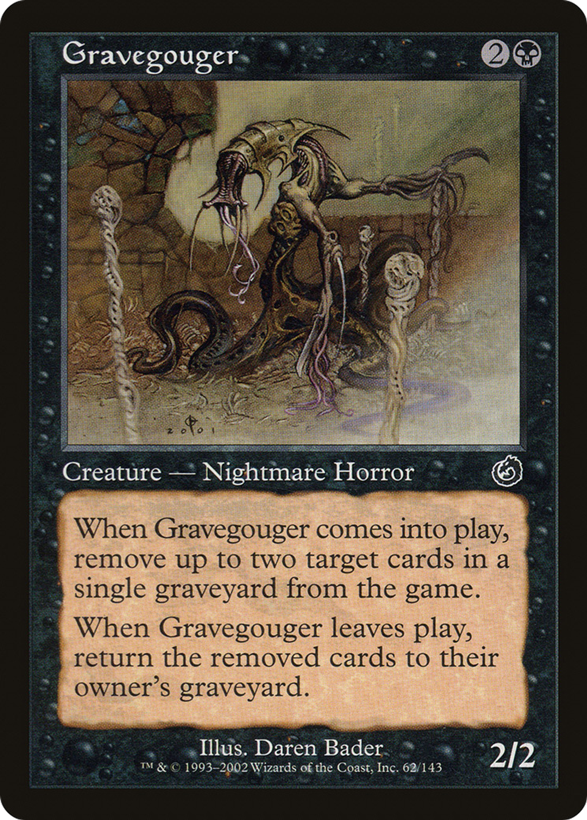 Gravegouger — Torment — Magic: The Gathering