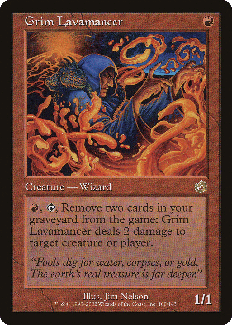 Grim Lavamancer — Torment — Magic: The Gathering