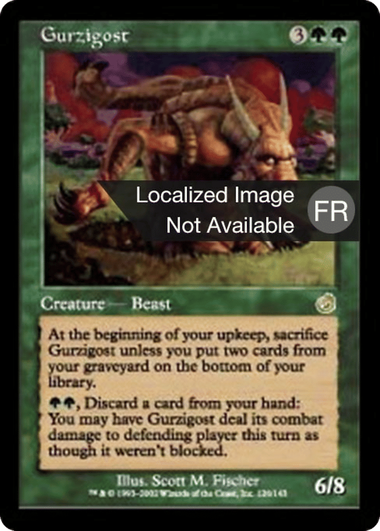 Gurzigost — Torment — Magic: The Gathering