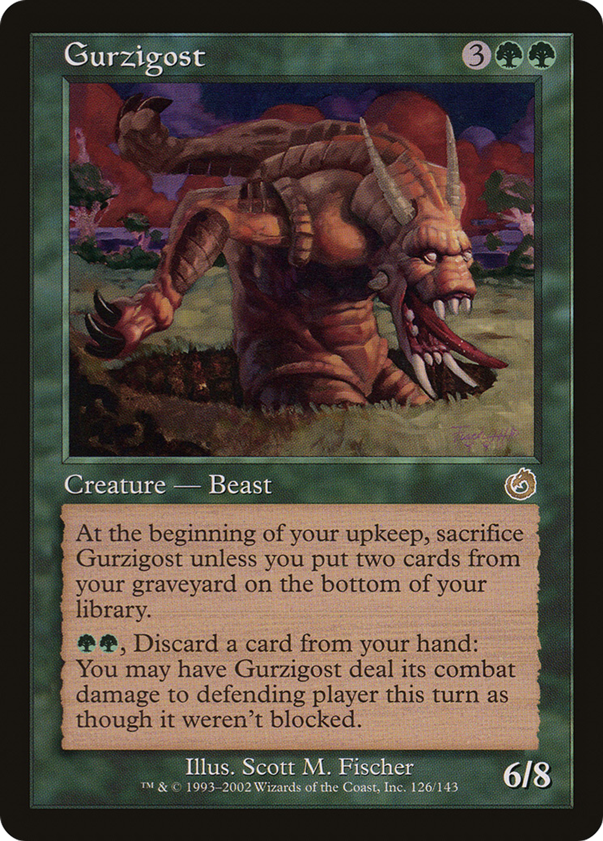 Gurzigost — Torment — Magic: The Gathering