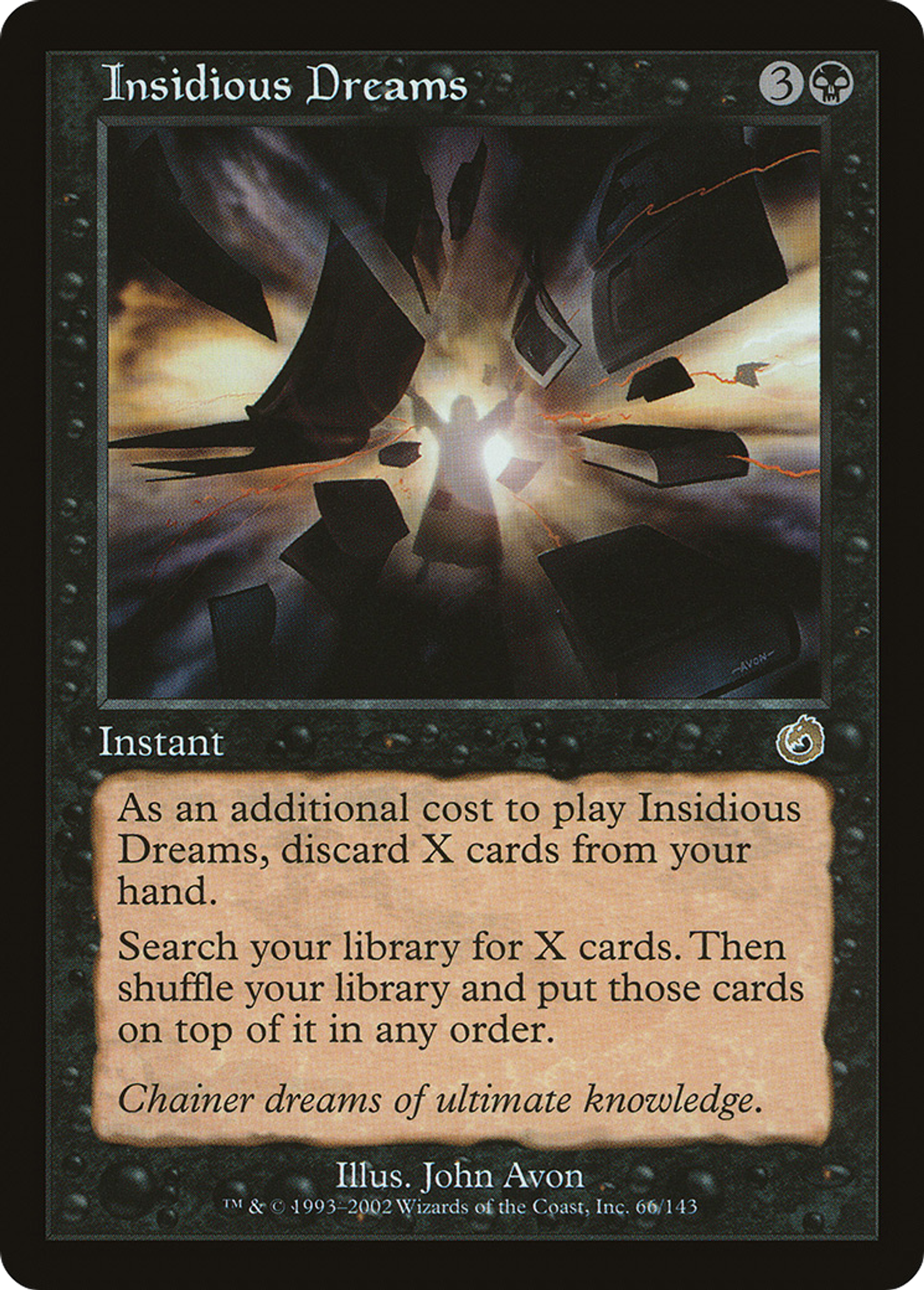 Rêves insidieux — Torment — Magic: The Gathering