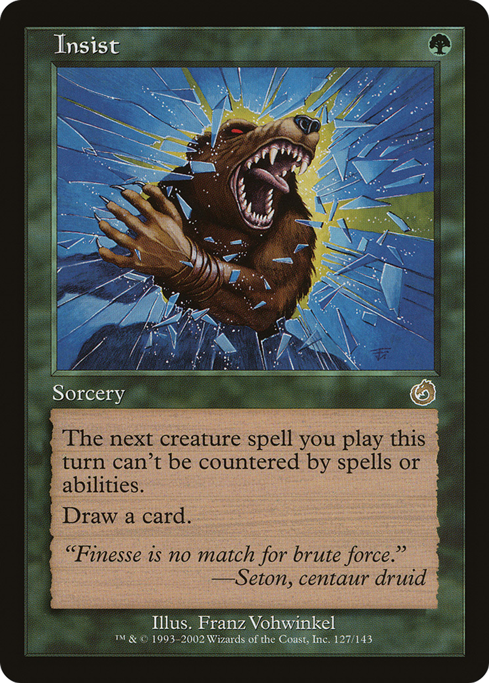 Insist — Torment — Magic: The Gathering