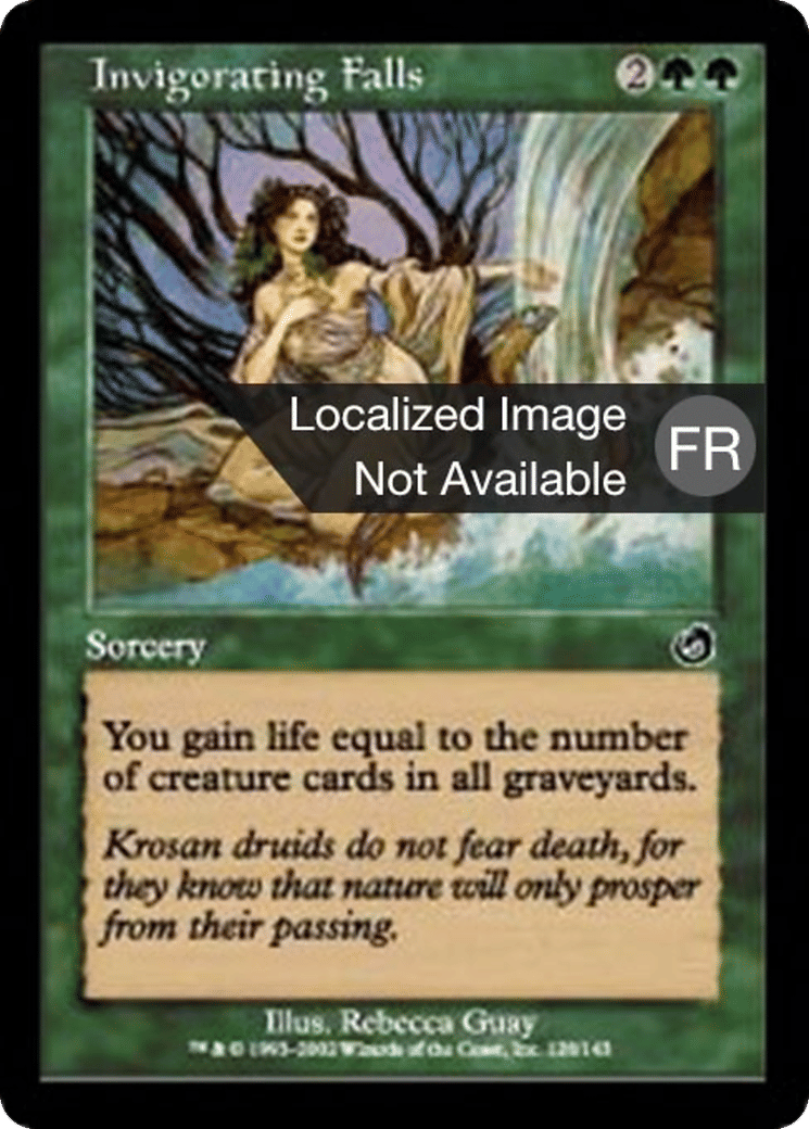 Chutes revigorantes — Torment — Magic: The Gathering