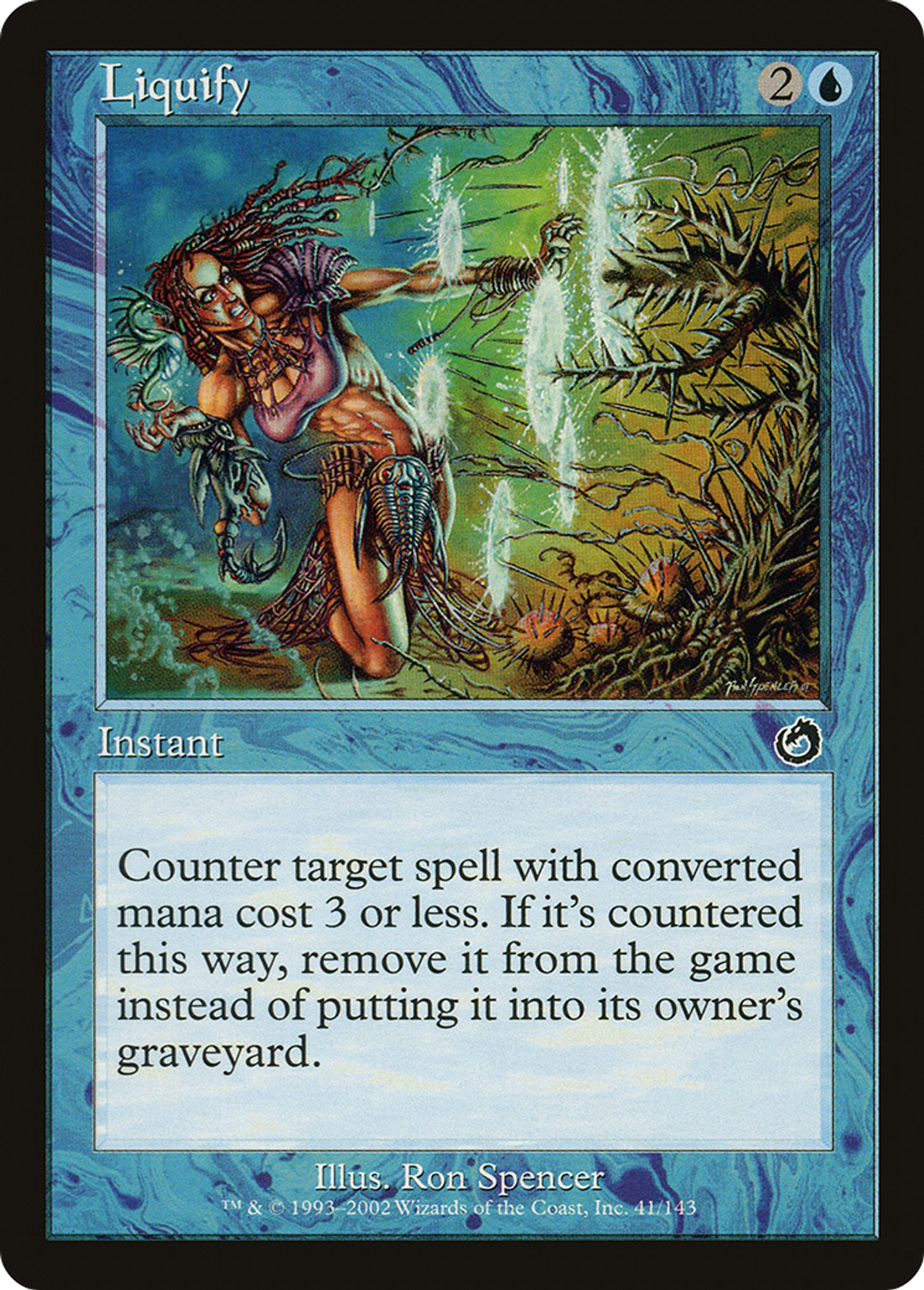 Liquify — Torment — Magic: The Gathering