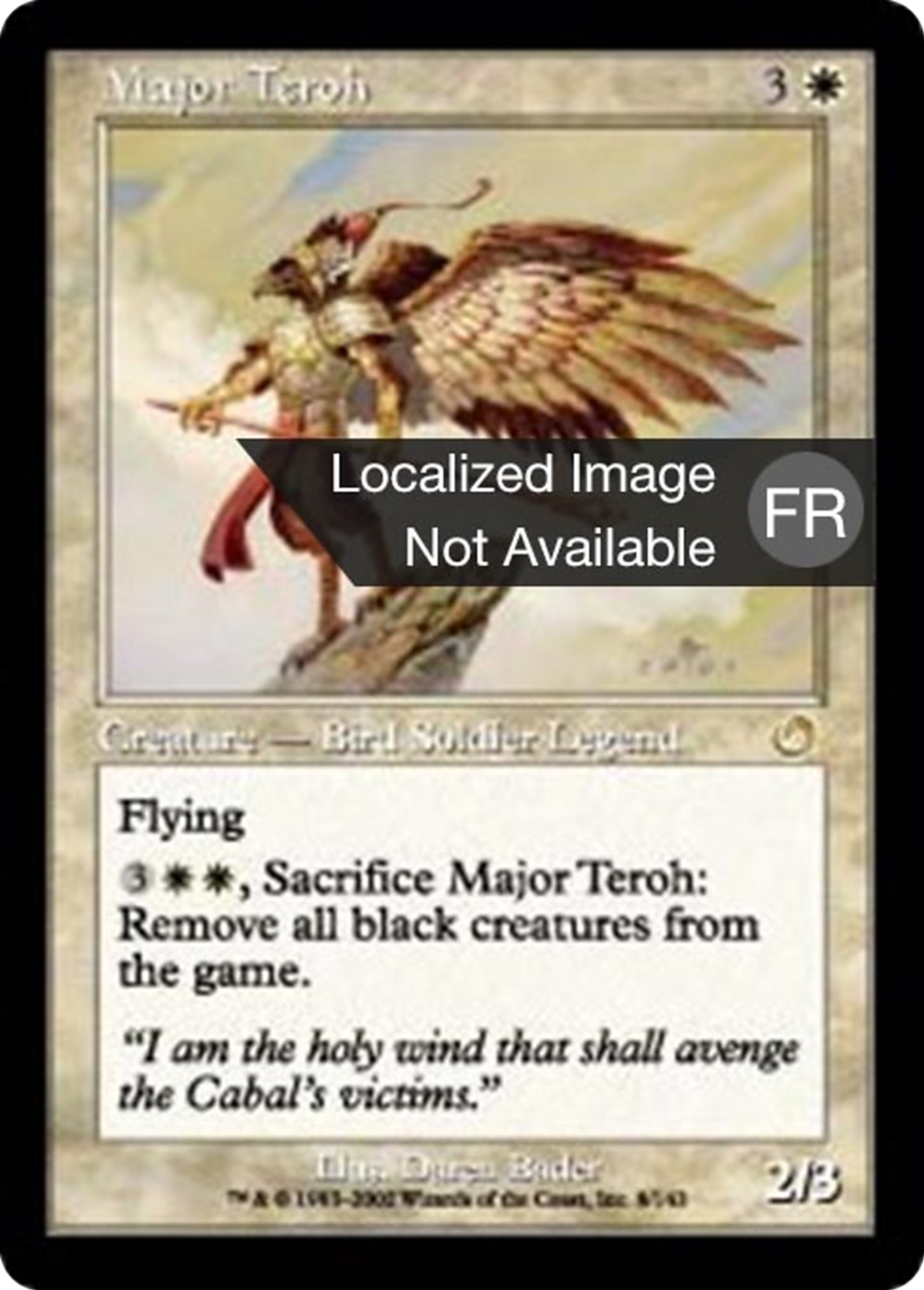 Major Téroh — Torment — Magic: The Gathering