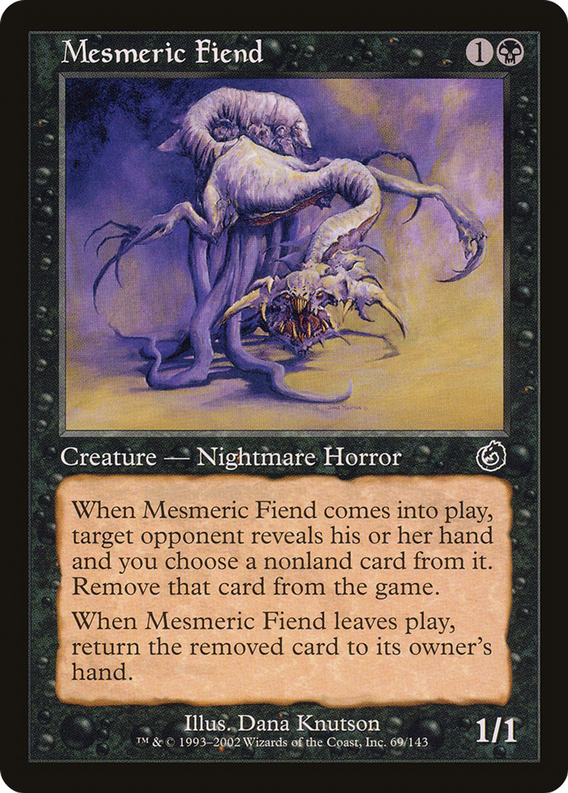 Mesmeric Fiend — Torment — Magic: The Gathering