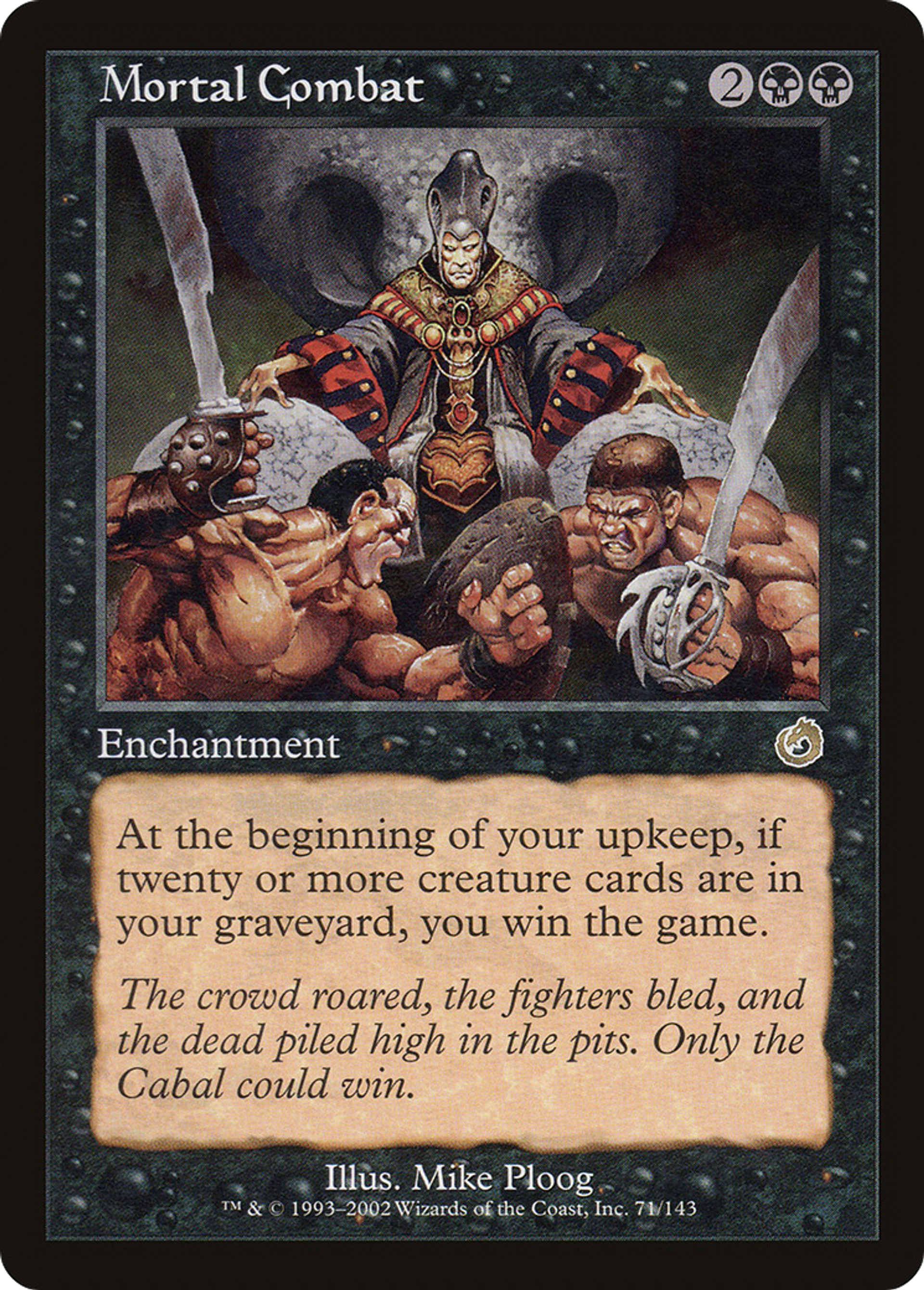 Mortal Combat — Torment — Magic: The Gathering