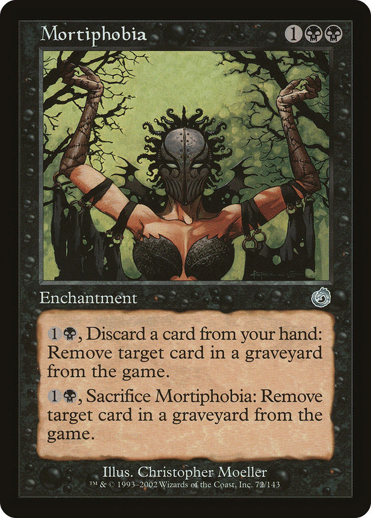 Mortiphobia from Torment - Magic: The Gathering