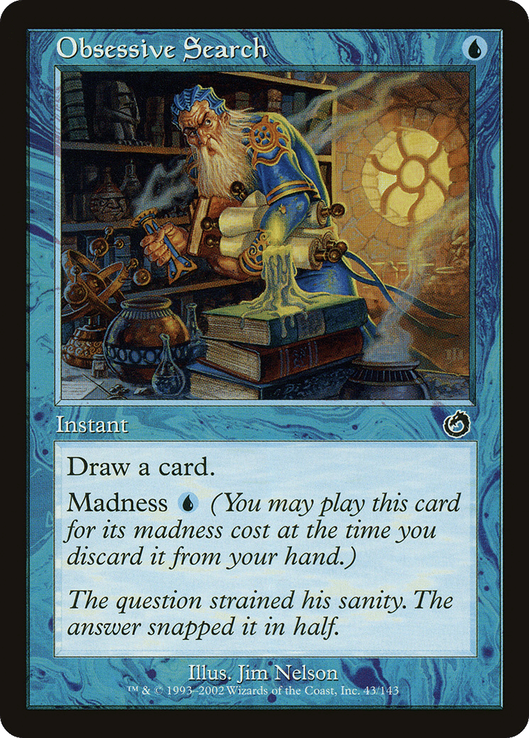 Obsessive Search — Torment — Magic: The Gathering