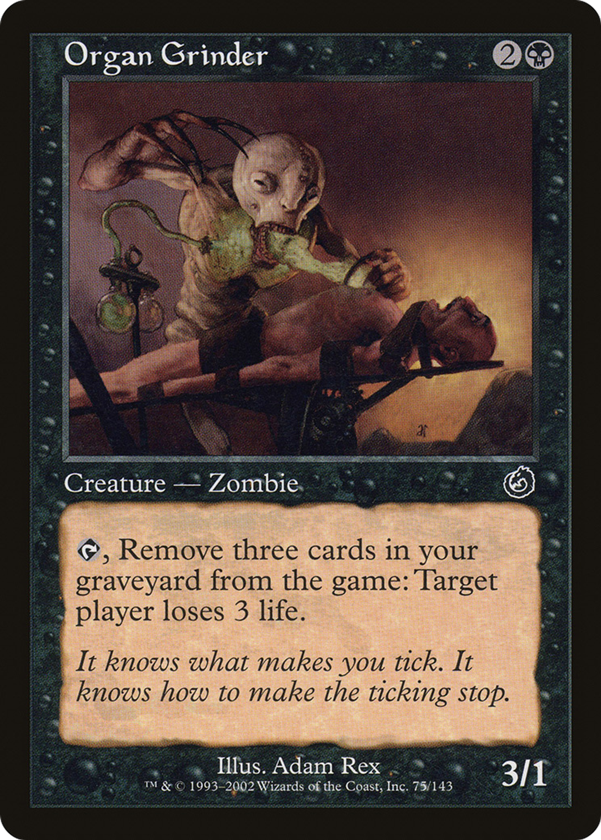 Organ Grinder — Torment — Magic: The Gathering