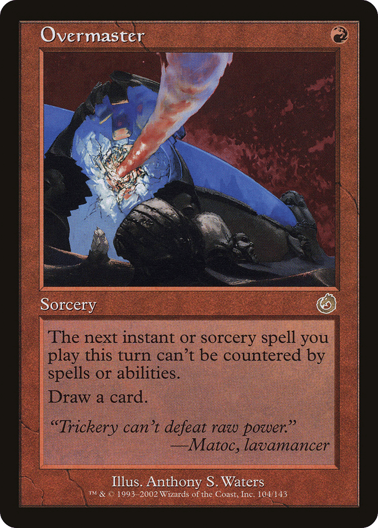 Overmaster — Torment — Magic: The Gathering