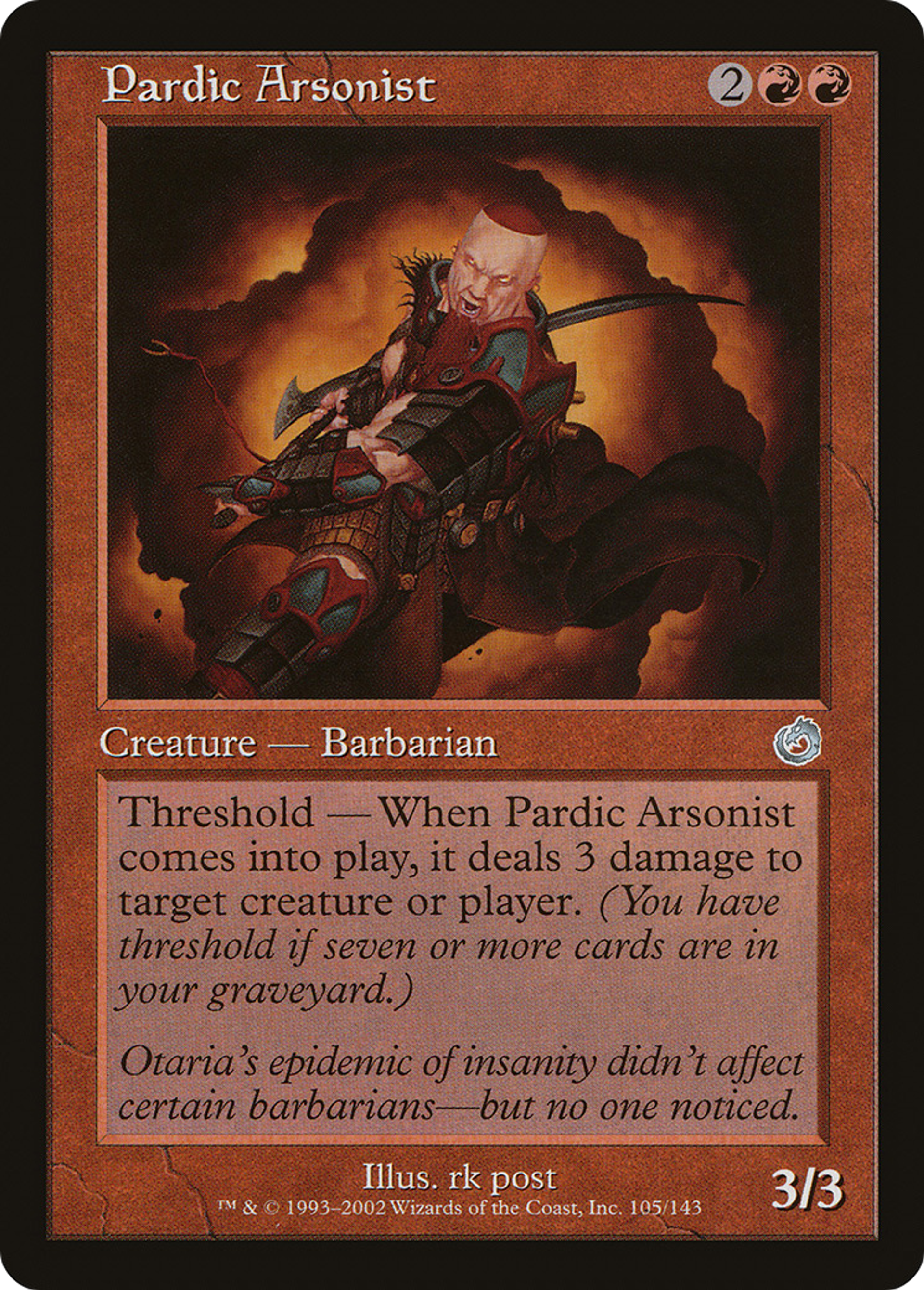Pardic Arsonist — Torment — Magic: The Gathering