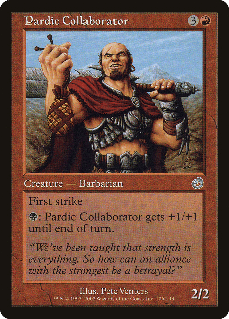 Pardic Collaborator — Torment — Magic: The Gathering
