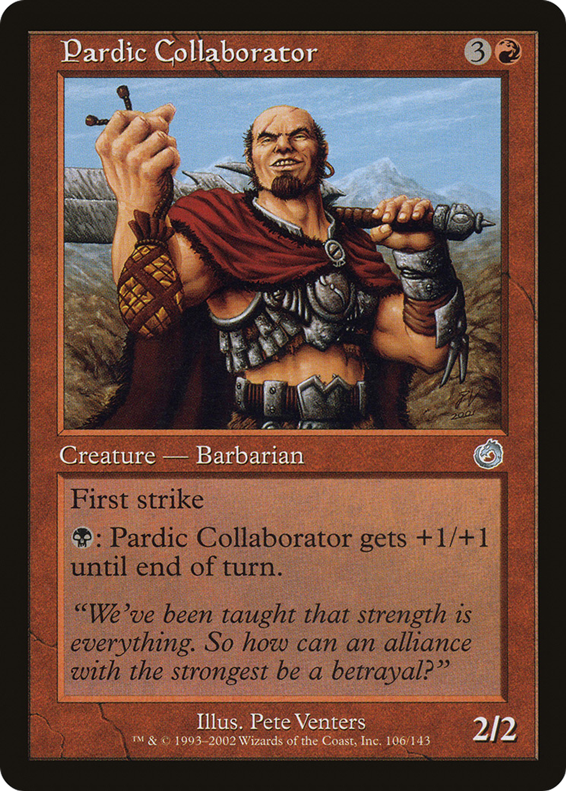 Pardic Collaborator — Torment — Magic: The Gathering