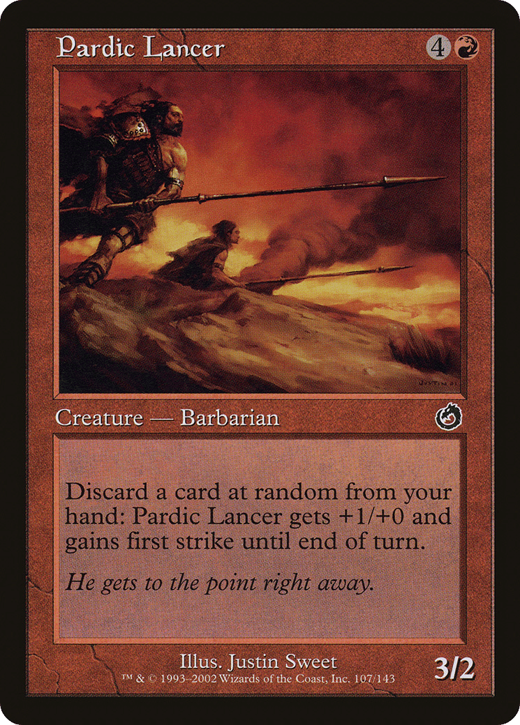 Pardic Lancer — Torment — Magic: The Gathering
