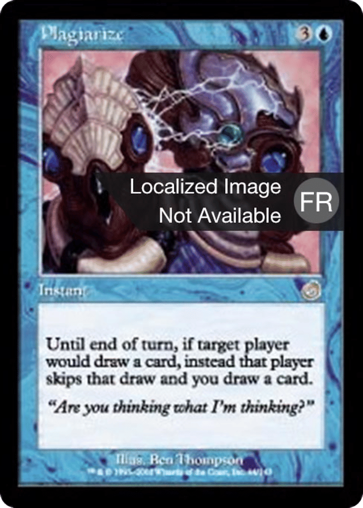Plagiat — Torment — Magic: The Gathering