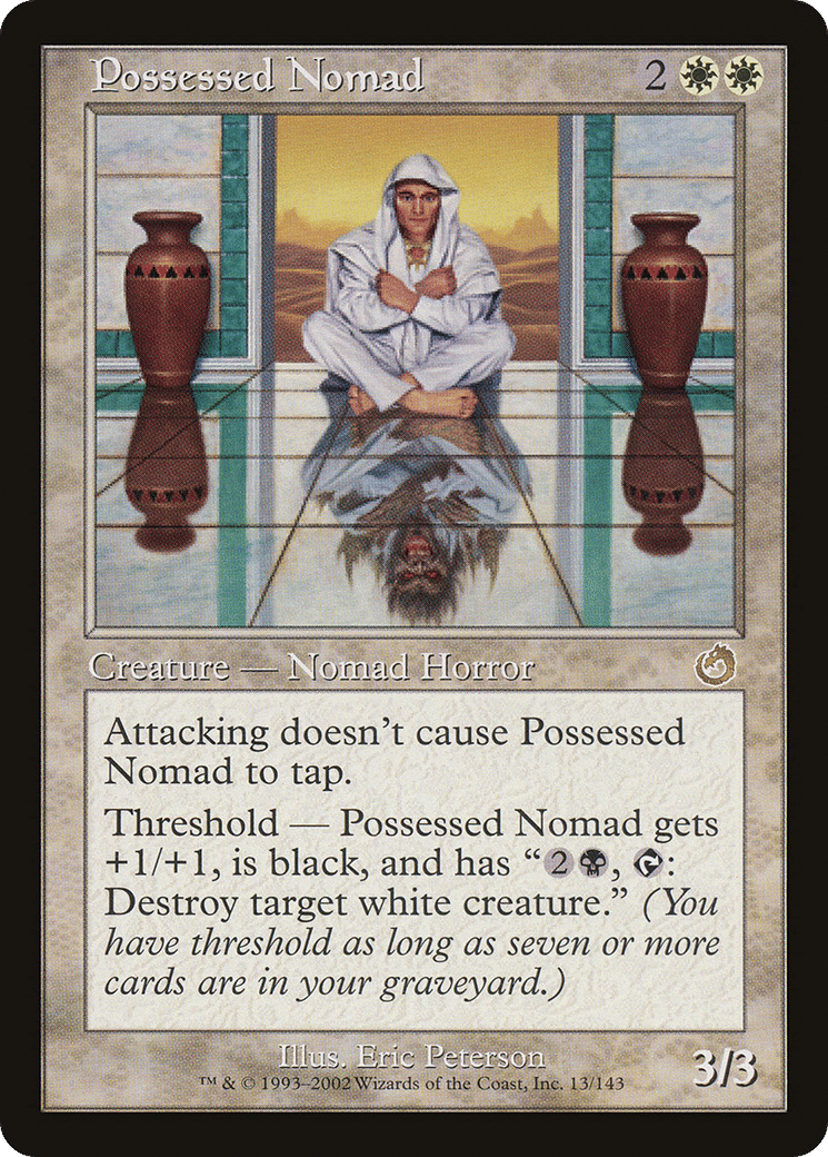 Possessed Nomad — Torment — Magic: The Gathering