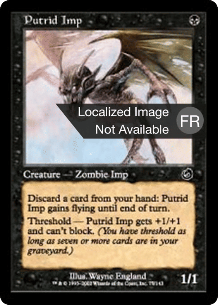Diablotin putride — Torment — Magic: The Gathering