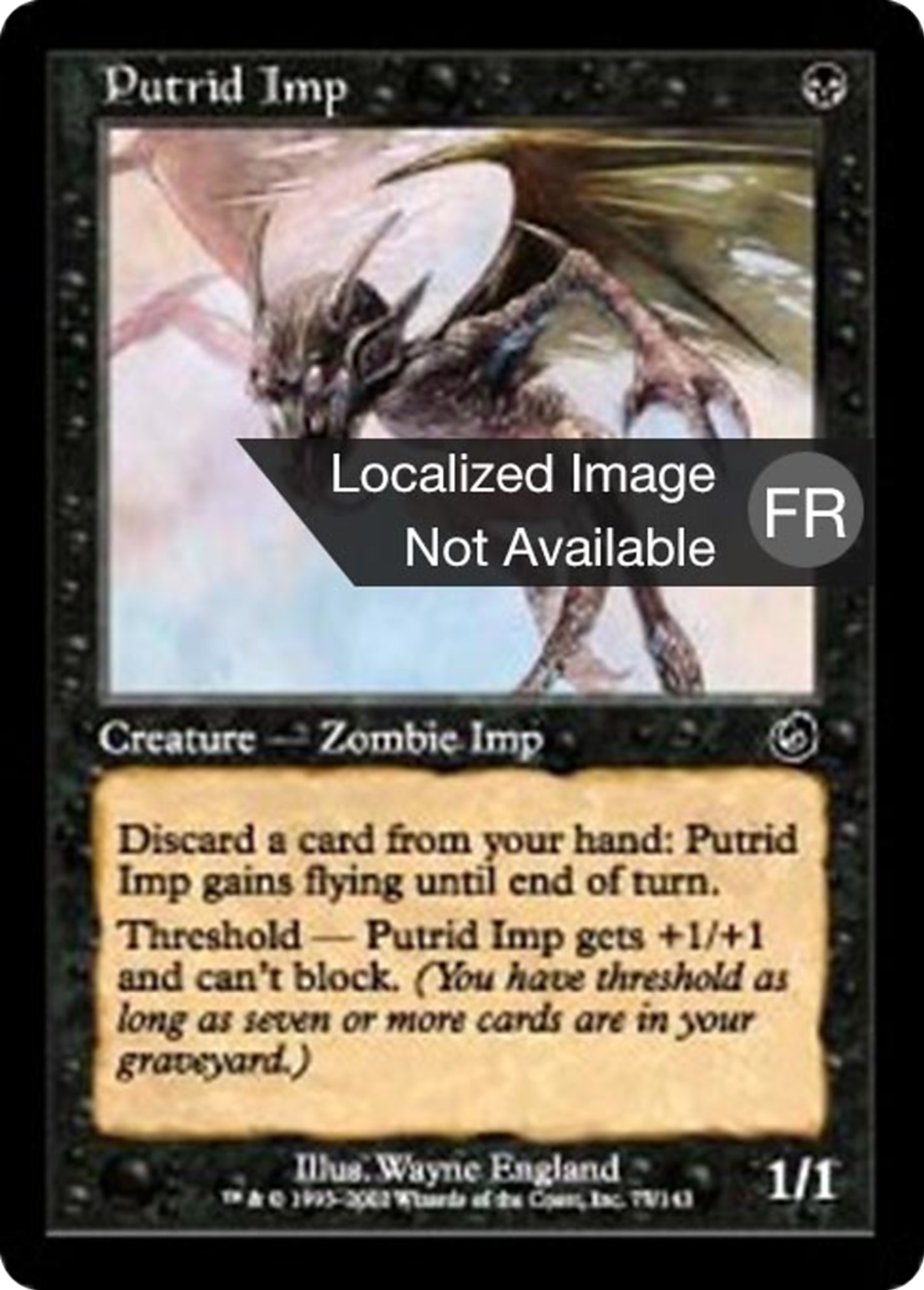 Diablotin putride — Torment — Magic: The Gathering