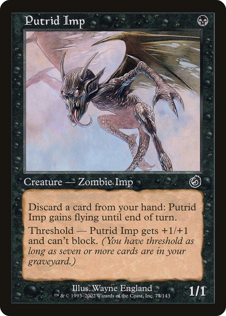 Putrid Imp — Torment — Magic: The Gathering