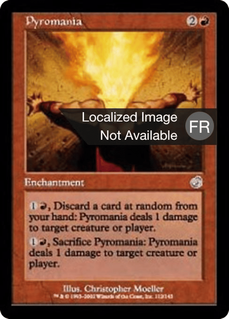Pyromanie — Torment — Magic: The Gathering