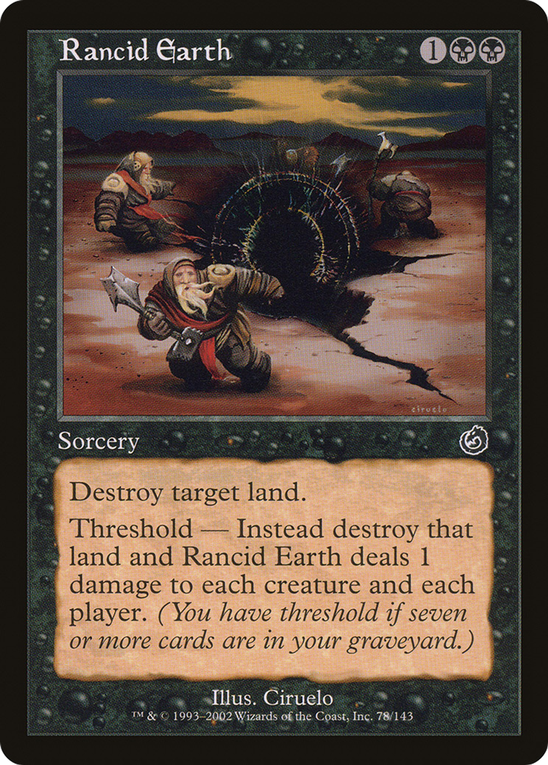 Rancid Earth — Torment — Magic: The Gathering