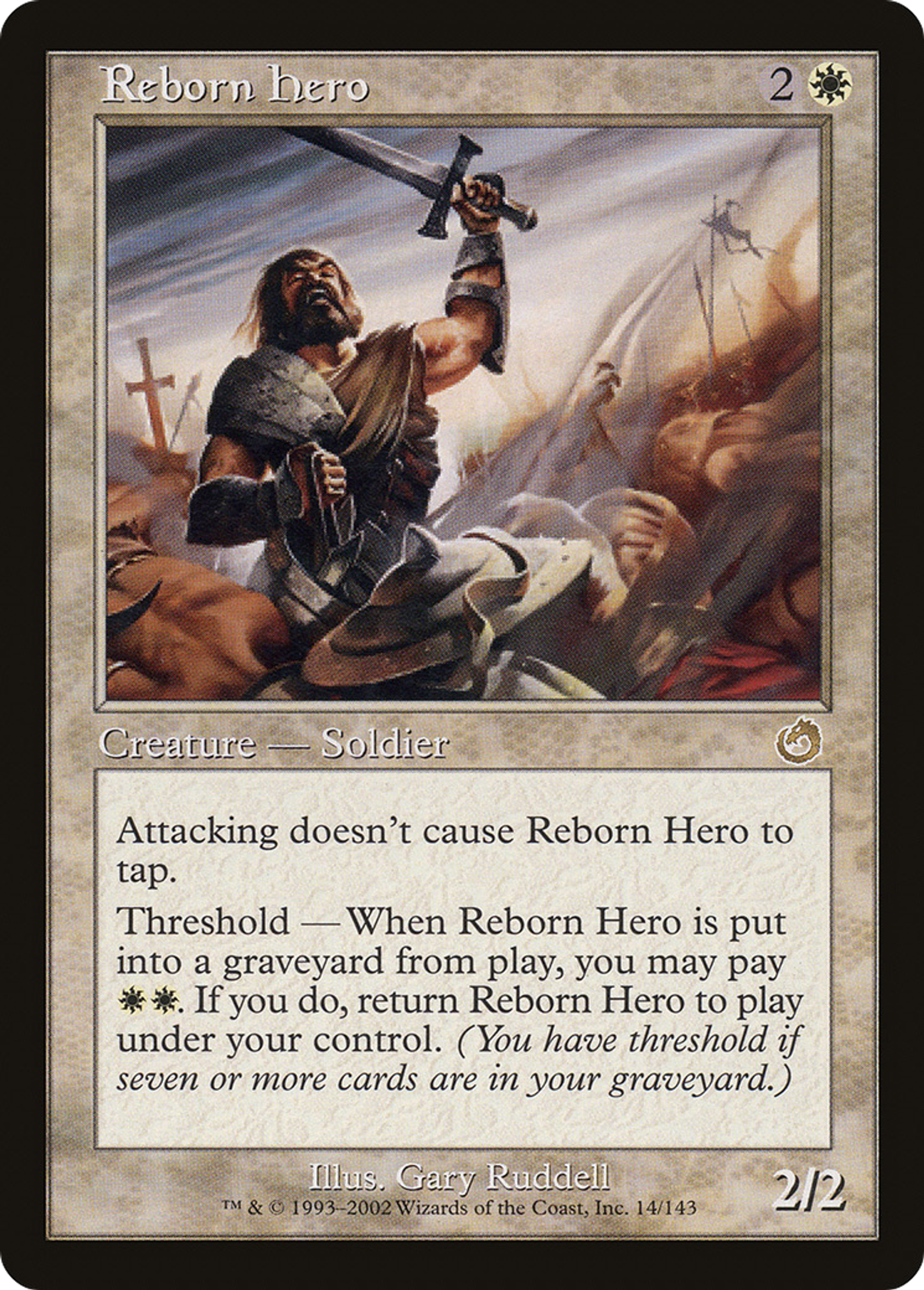 Héros revenu à la vie — Torment — Magic: The Gathering