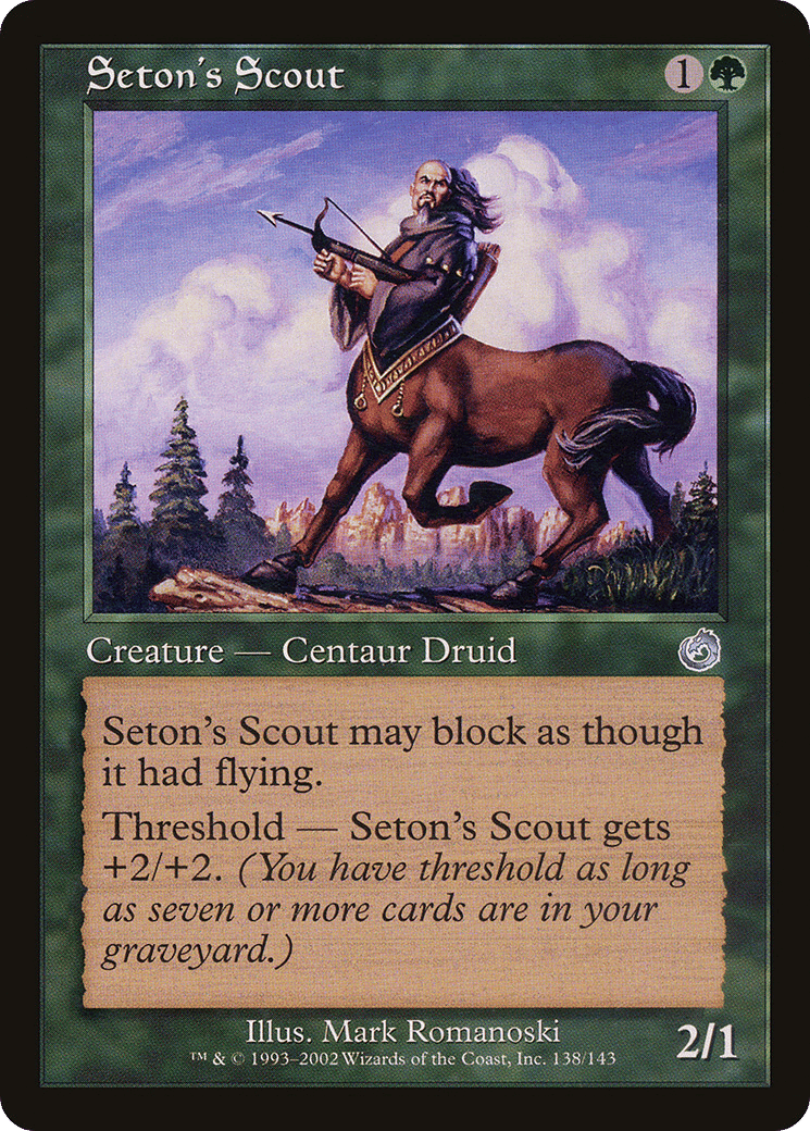 Seton's Scout — Torment — Magic: The Gathering