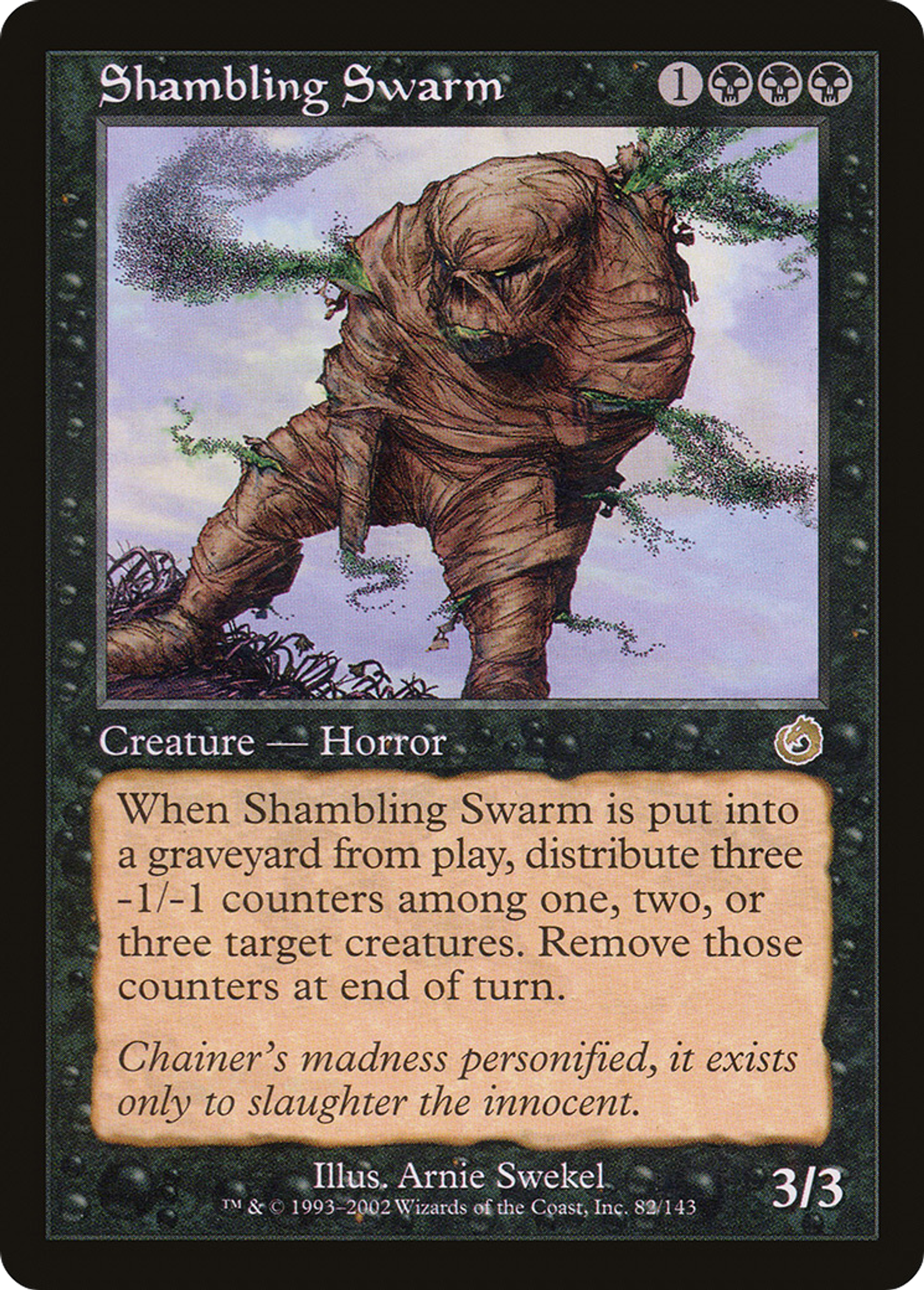 Shambling Swarm — Torment — Magic: The Gathering