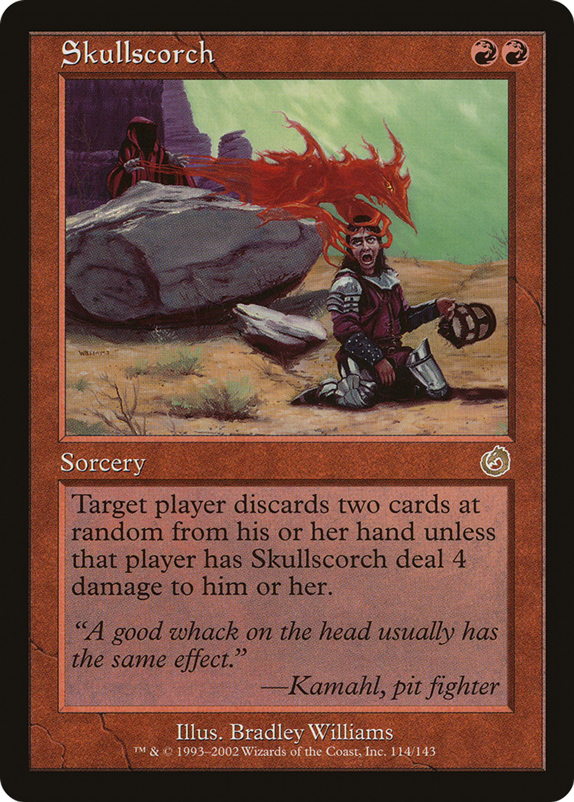 Skullscorch — Torment — Magic: The Gathering