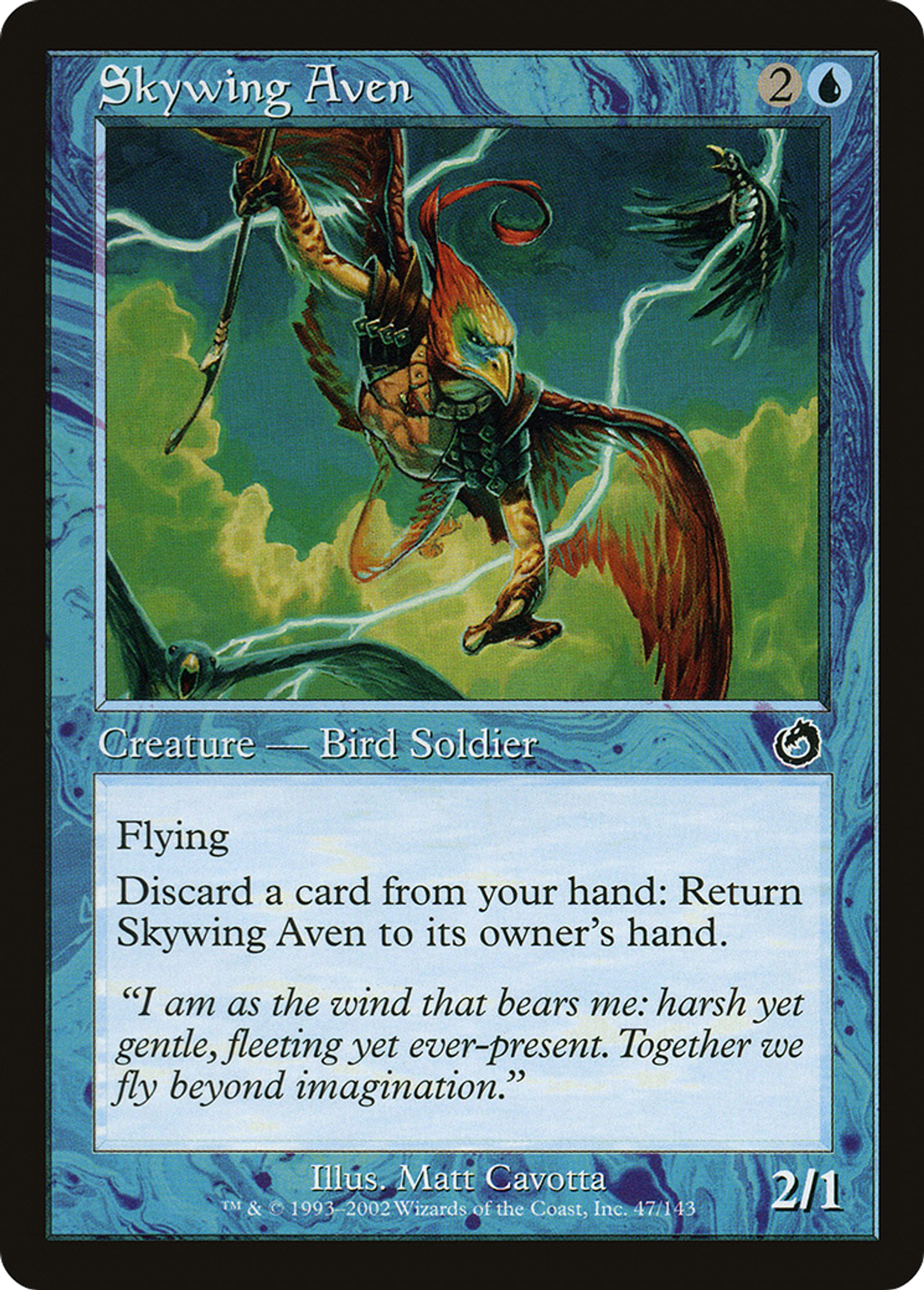 Skywing Aven — Torment — Magic: The Gathering