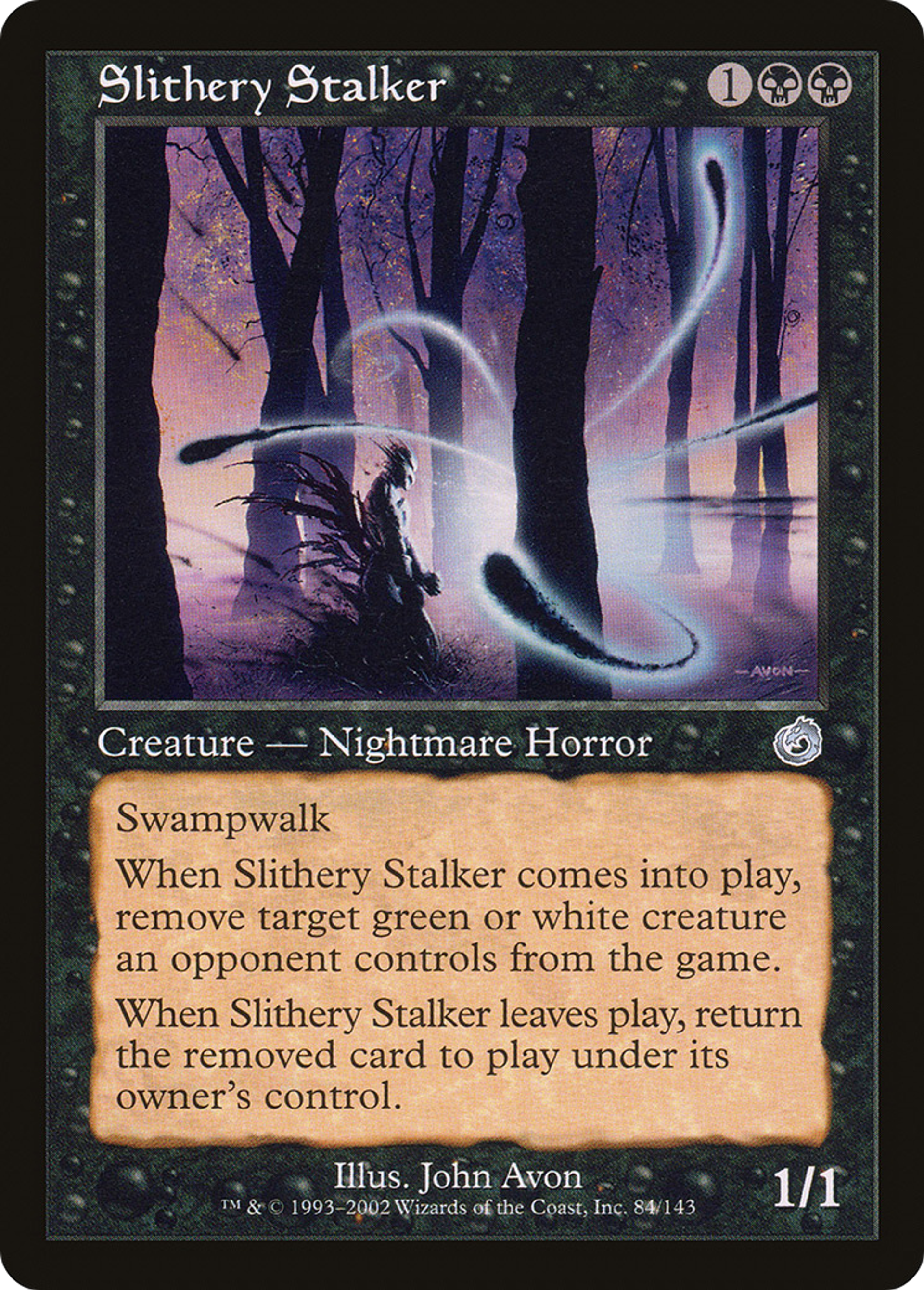 Slithery Stalker — Torment — Magic: The Gathering