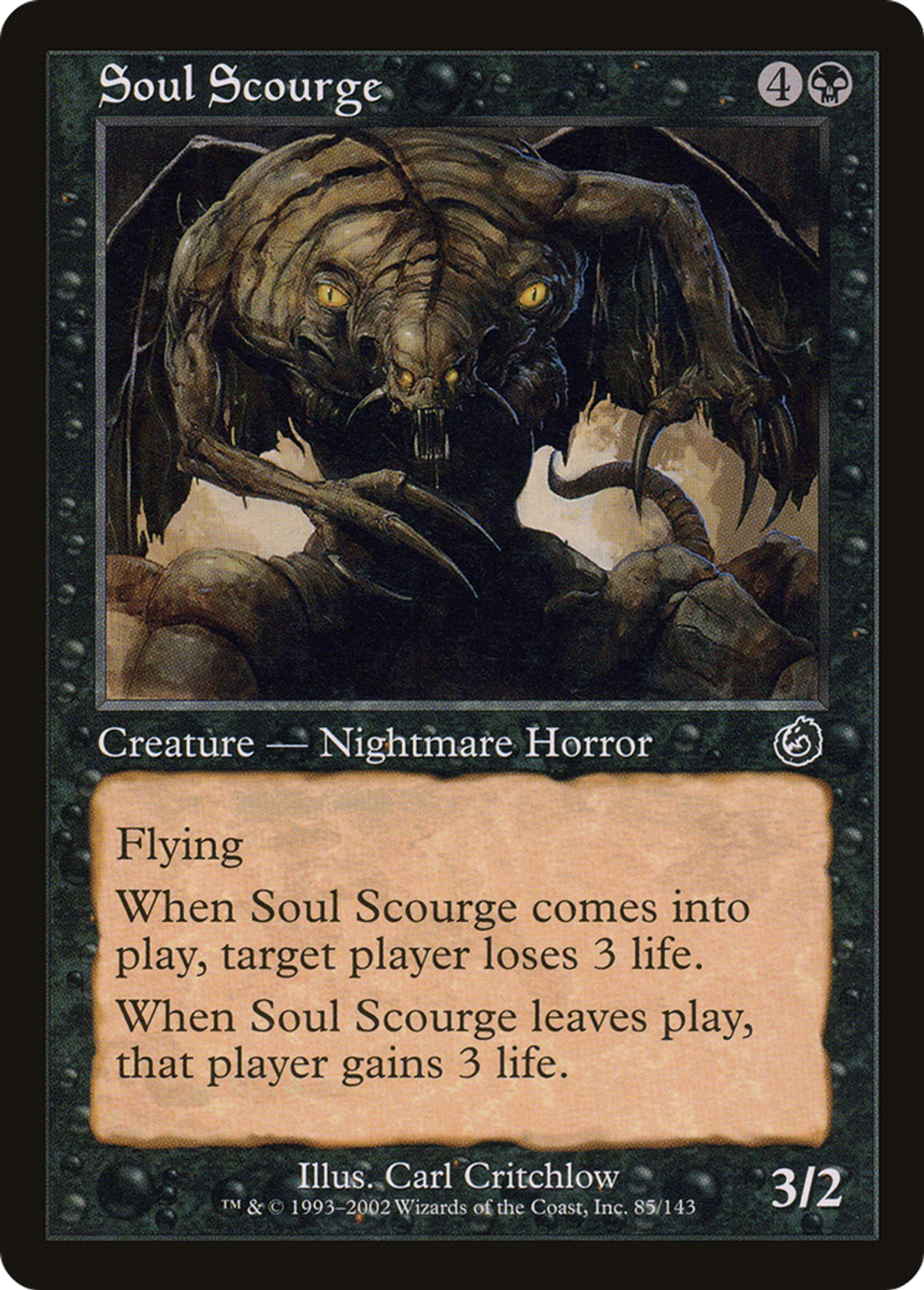 Soul Scourge — Torment — Magic: The Gathering