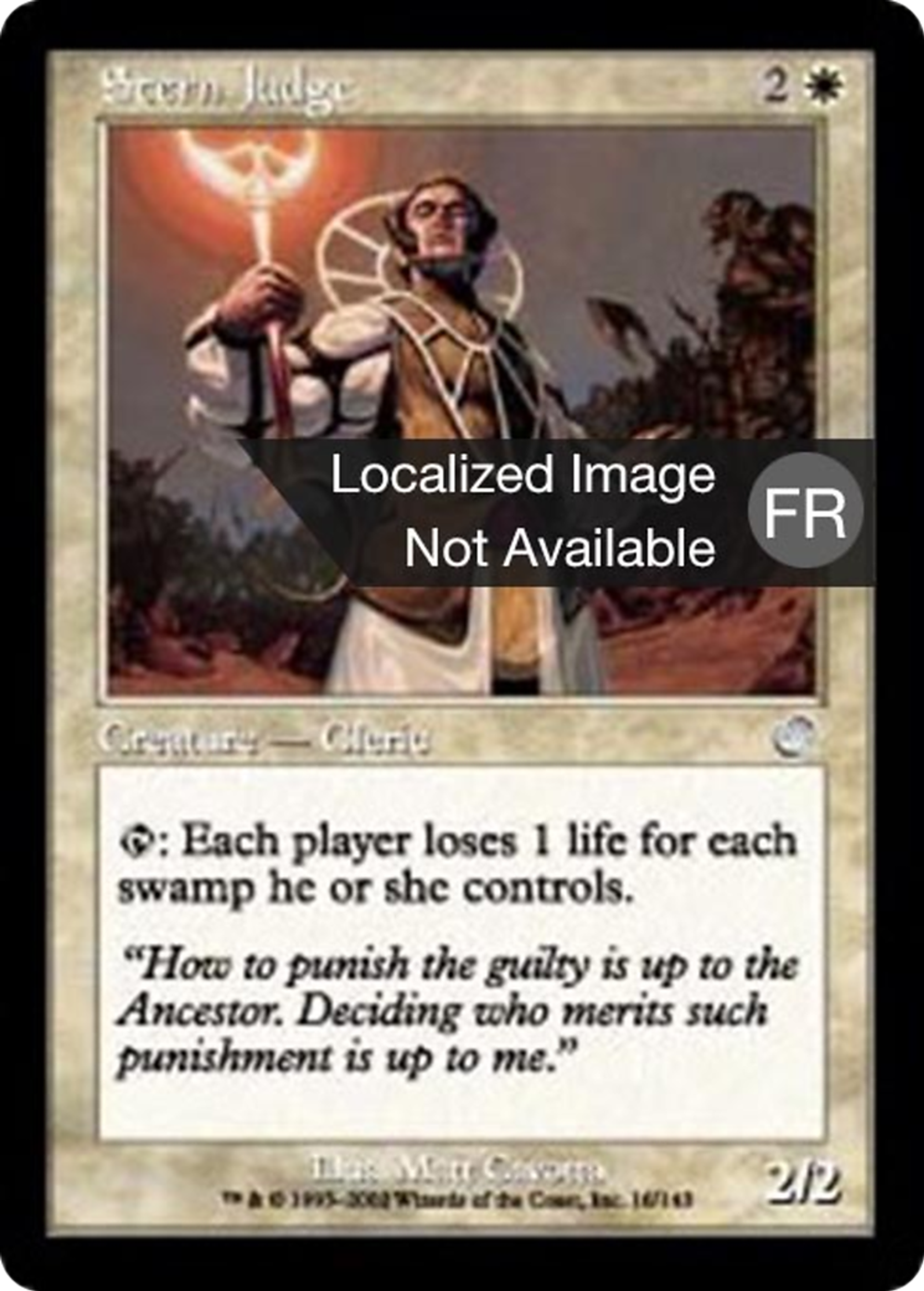 Juge sévère — Torment — Magic: The Gathering